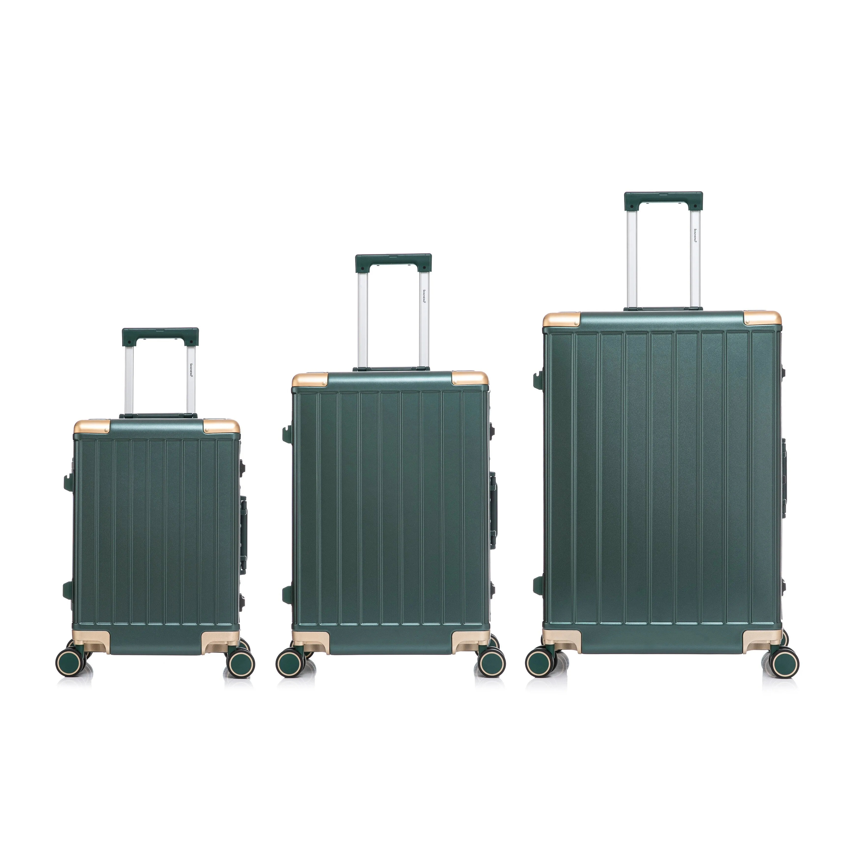 20/24/28 inch Luggage Set with Adjustable Handle and Swivel Wheels