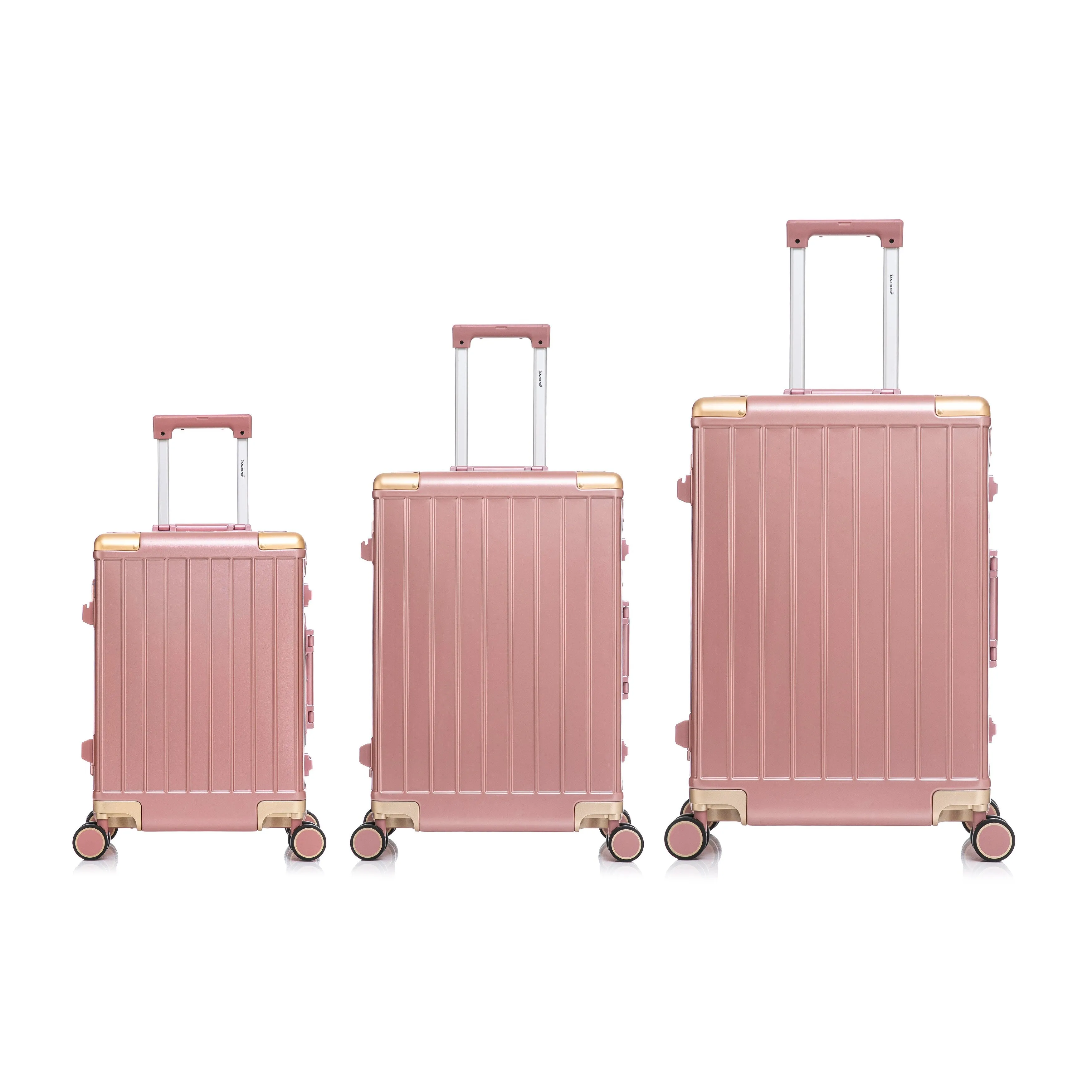 20/24/28 inch Luggage Set with Adjustable Handle and Swivel Wheels