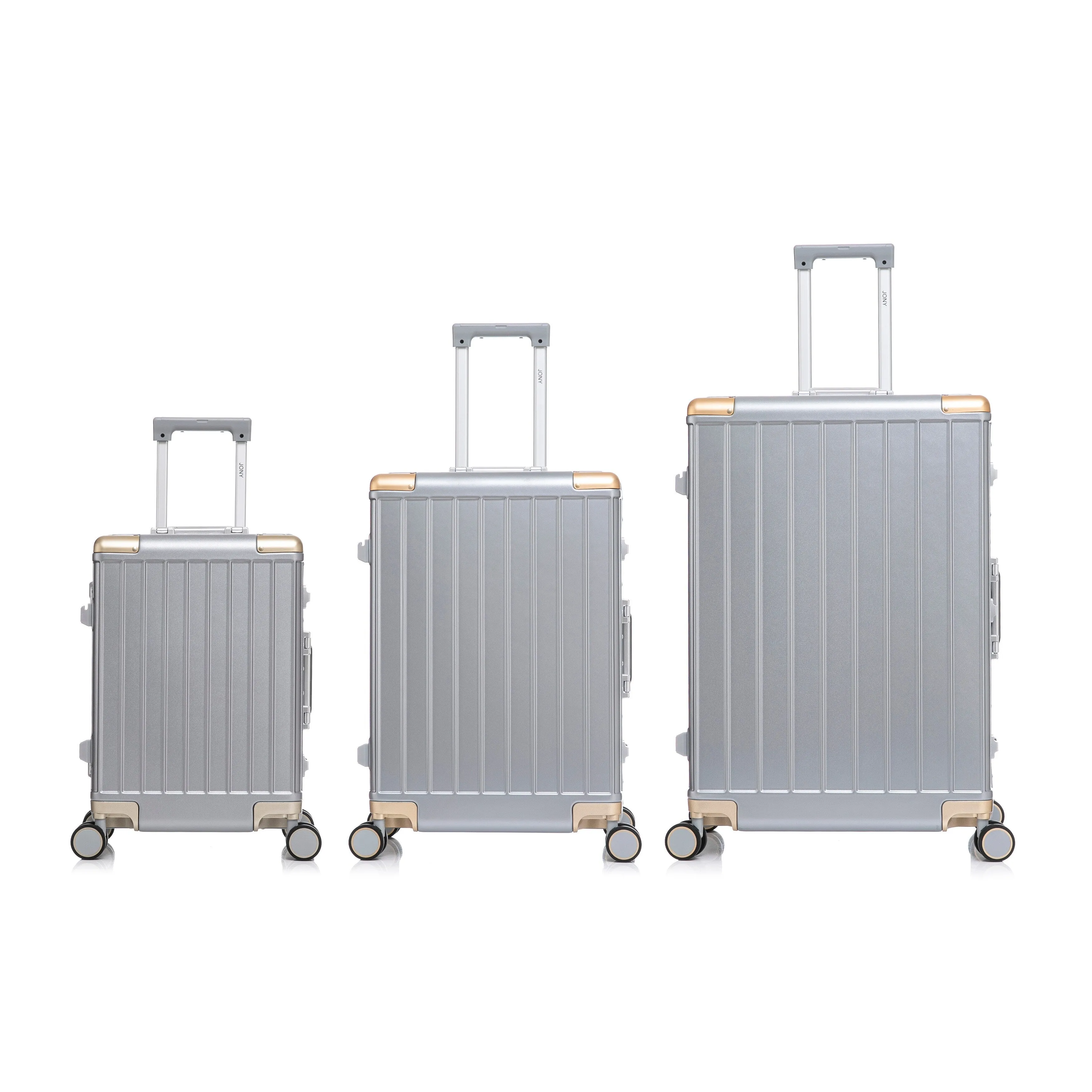 20/24/28 inch Luggage Set with Adjustable Handle and Swivel Wheels