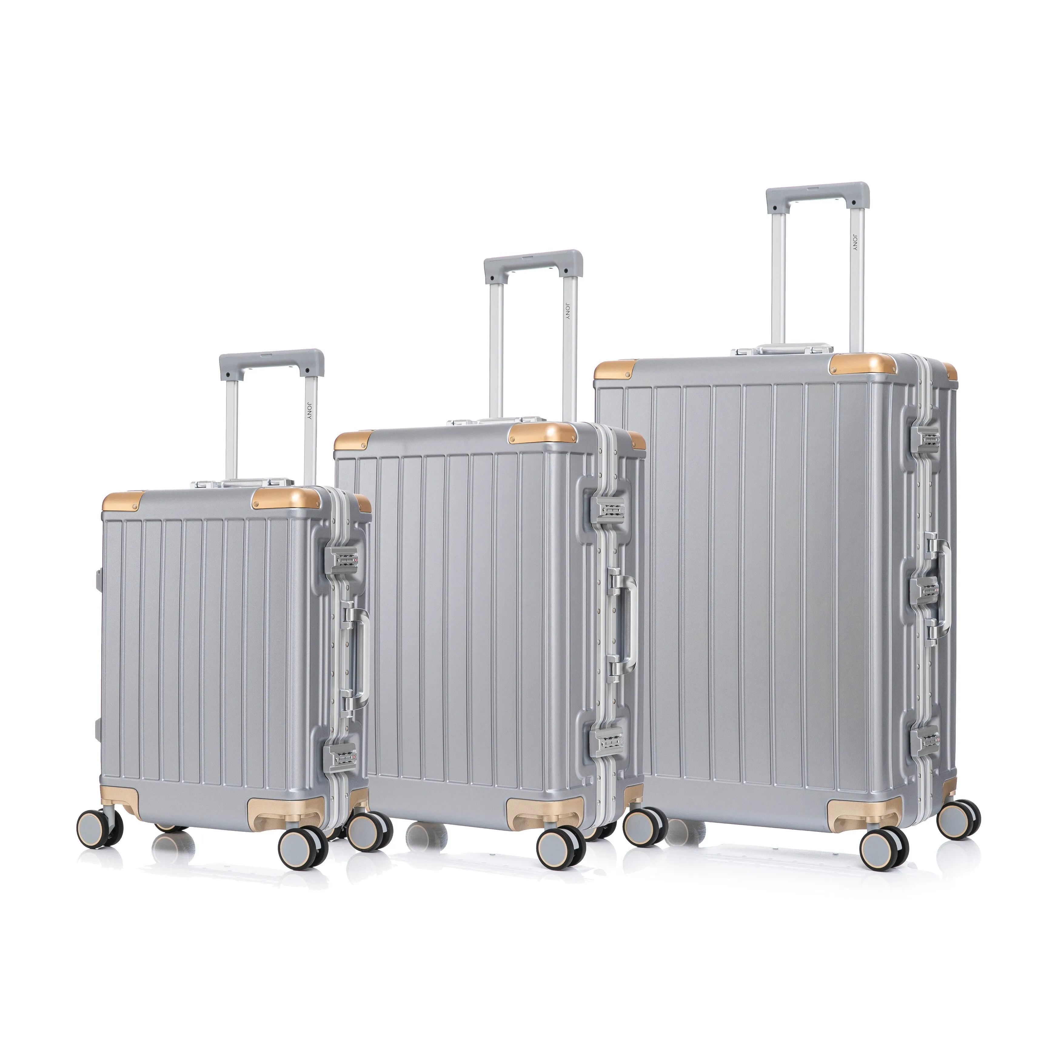 20/24/28 inch Luggage Set with Adjustable Handle and Swivel Wheels
