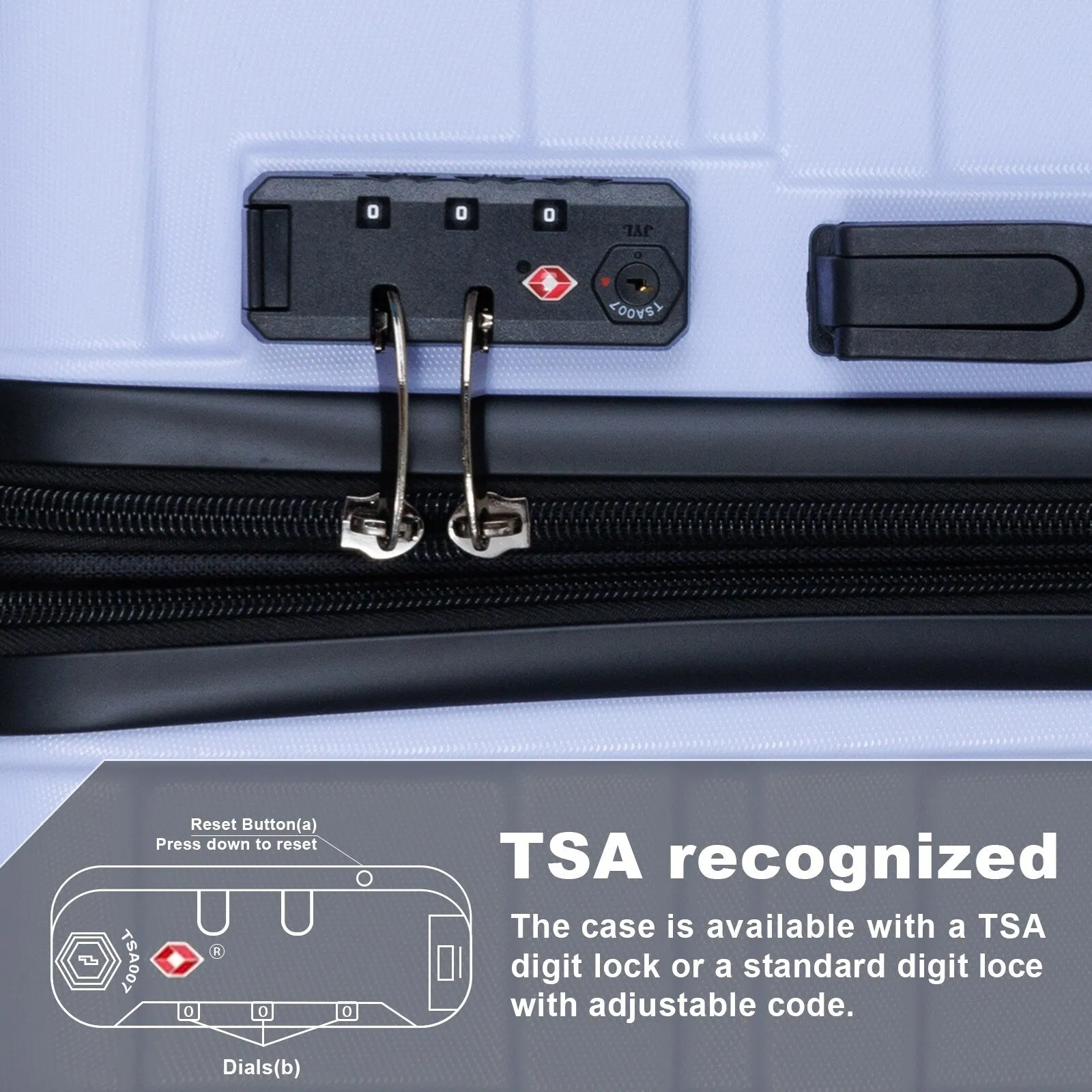 28/24/20 Luggage Sets with Dual Spinner Wheels, Hardshell Expandable Luggage with Tsa Approved Lock