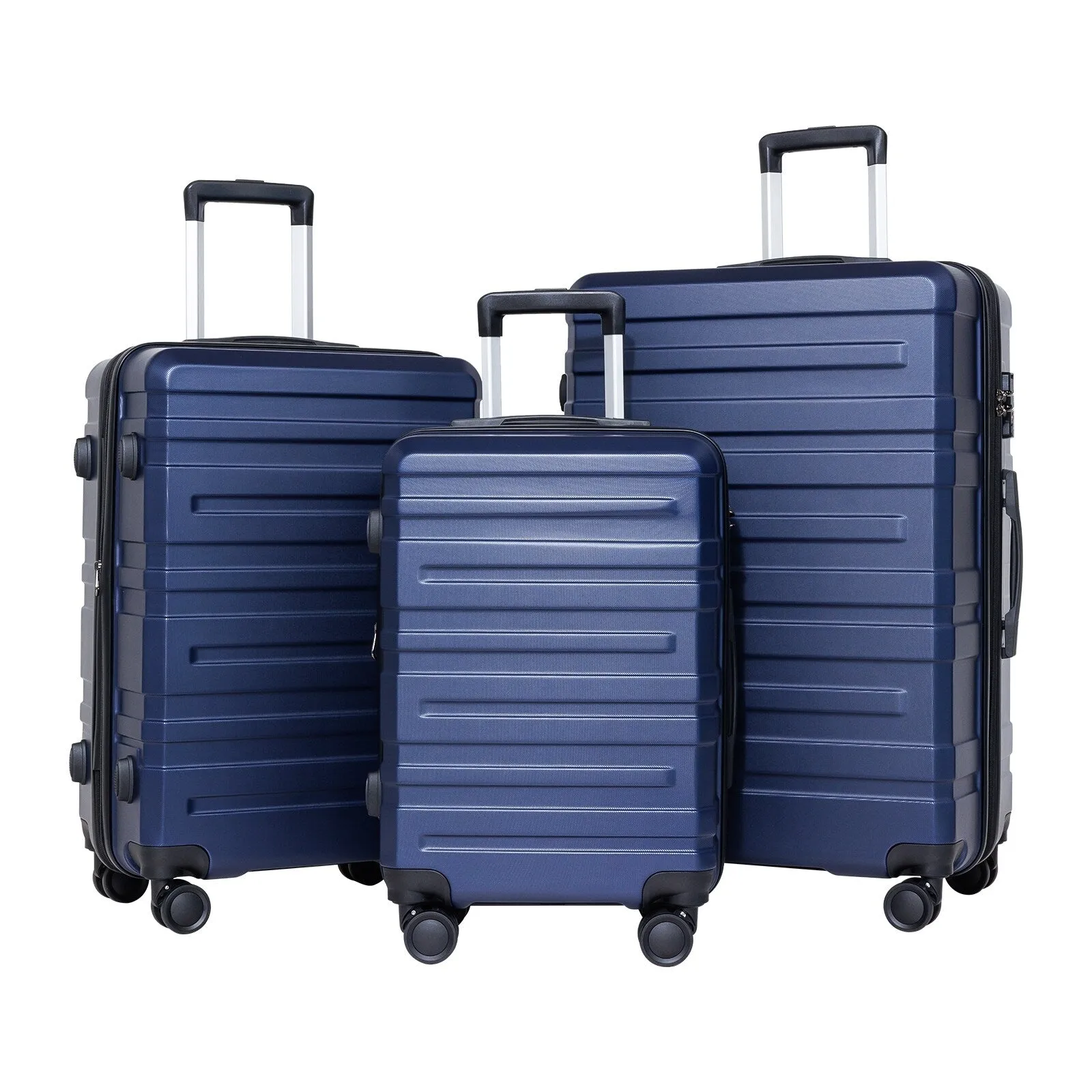 28/24/20 Luggage Sets with Dual Spinner Wheels, Hardshell Expandable Luggage with Tsa Approved Lock