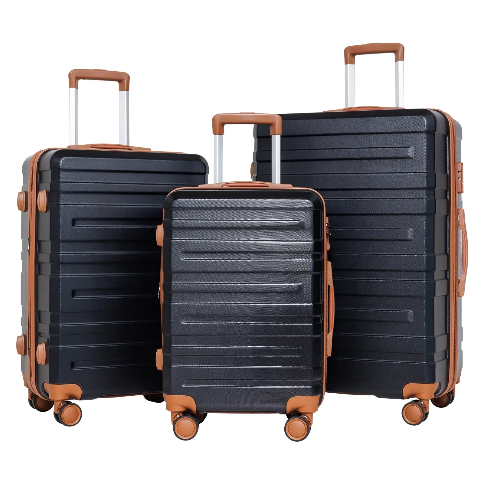 28/24/20 Luggage Sets with Dual Spinner Wheels, Hardshell Expandable Luggage with Tsa Approved Lock