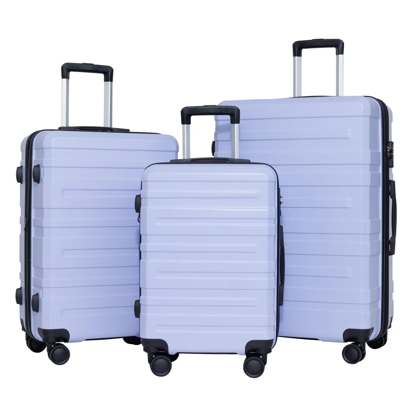 28/24/20 Luggage Sets with Dual Spinner Wheels, Hardshell Expandable Luggage with Tsa Approved Lock