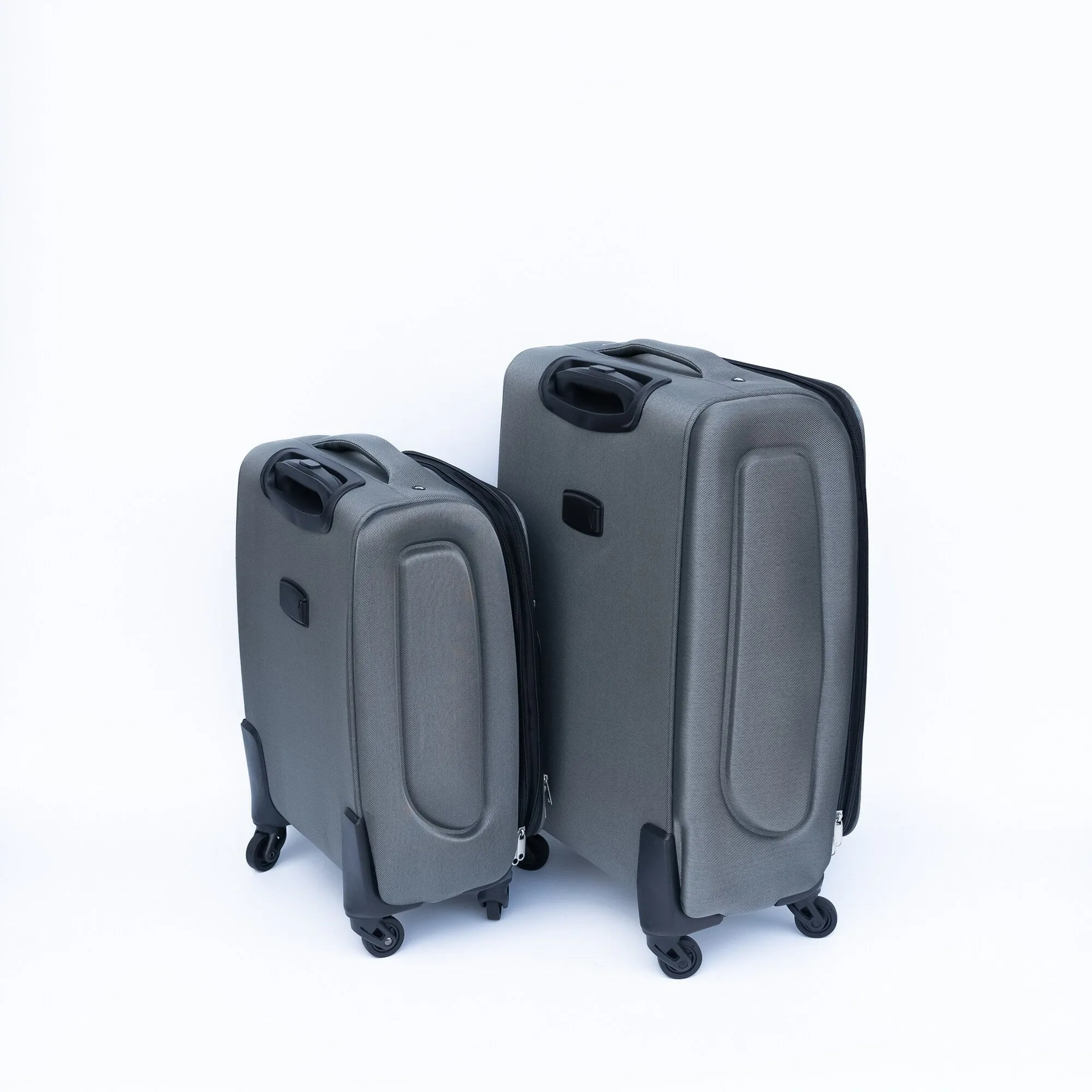 2pcs Softsided Suitcase Set w/Universal Wheels & Oxford Cloth Backpack