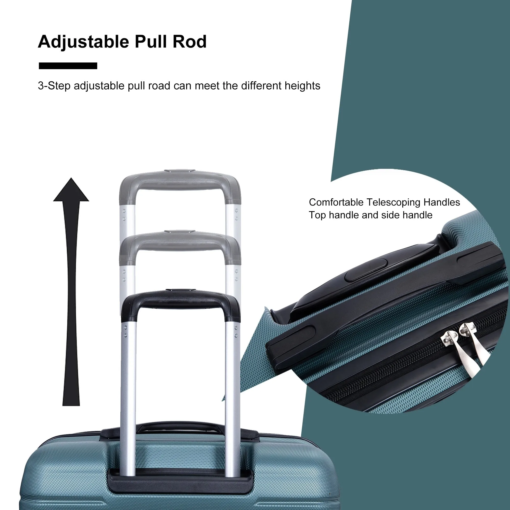 3 Piece Luggage Sets Suitcase/Trunk /Check-in Luggage /Carry-on Luggage