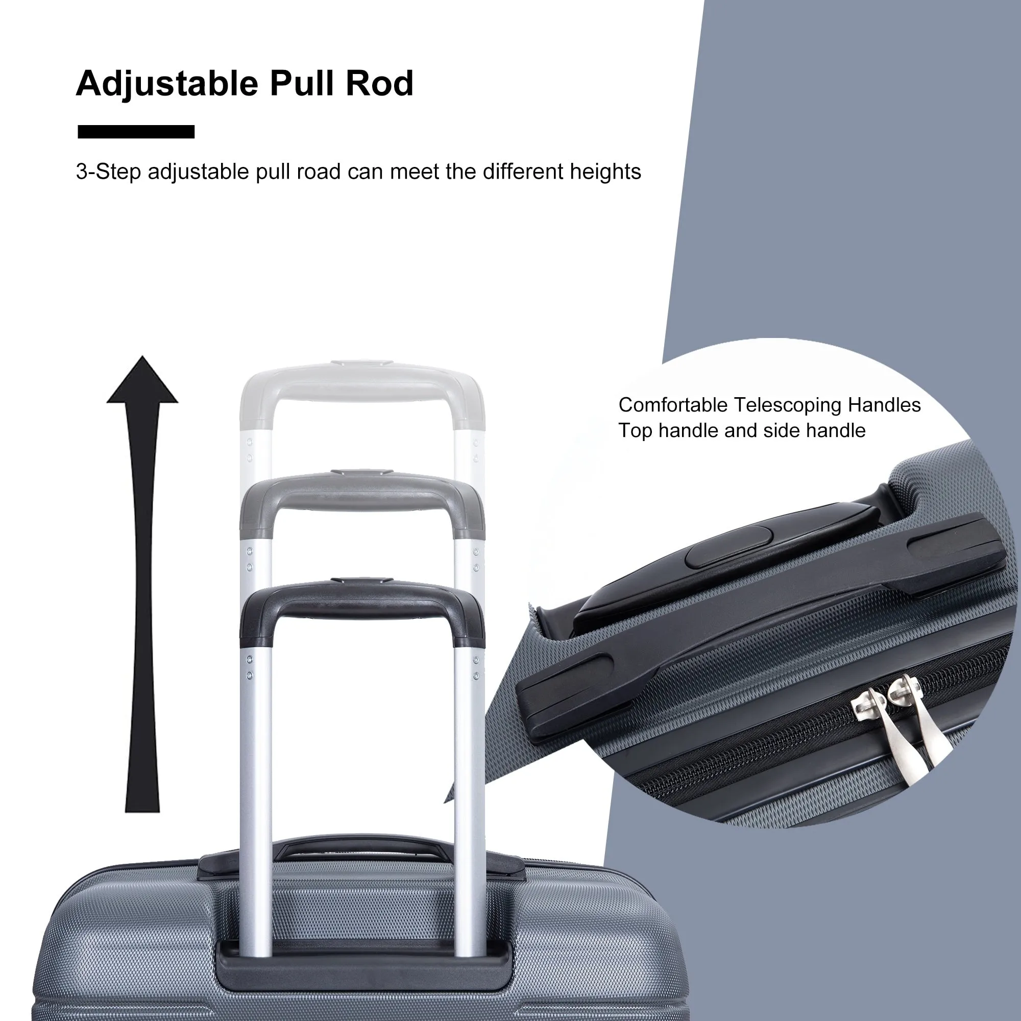 3 Piece Luggage Sets Suitcase/Trunk /Check-in Luggage /Carry-on Luggage