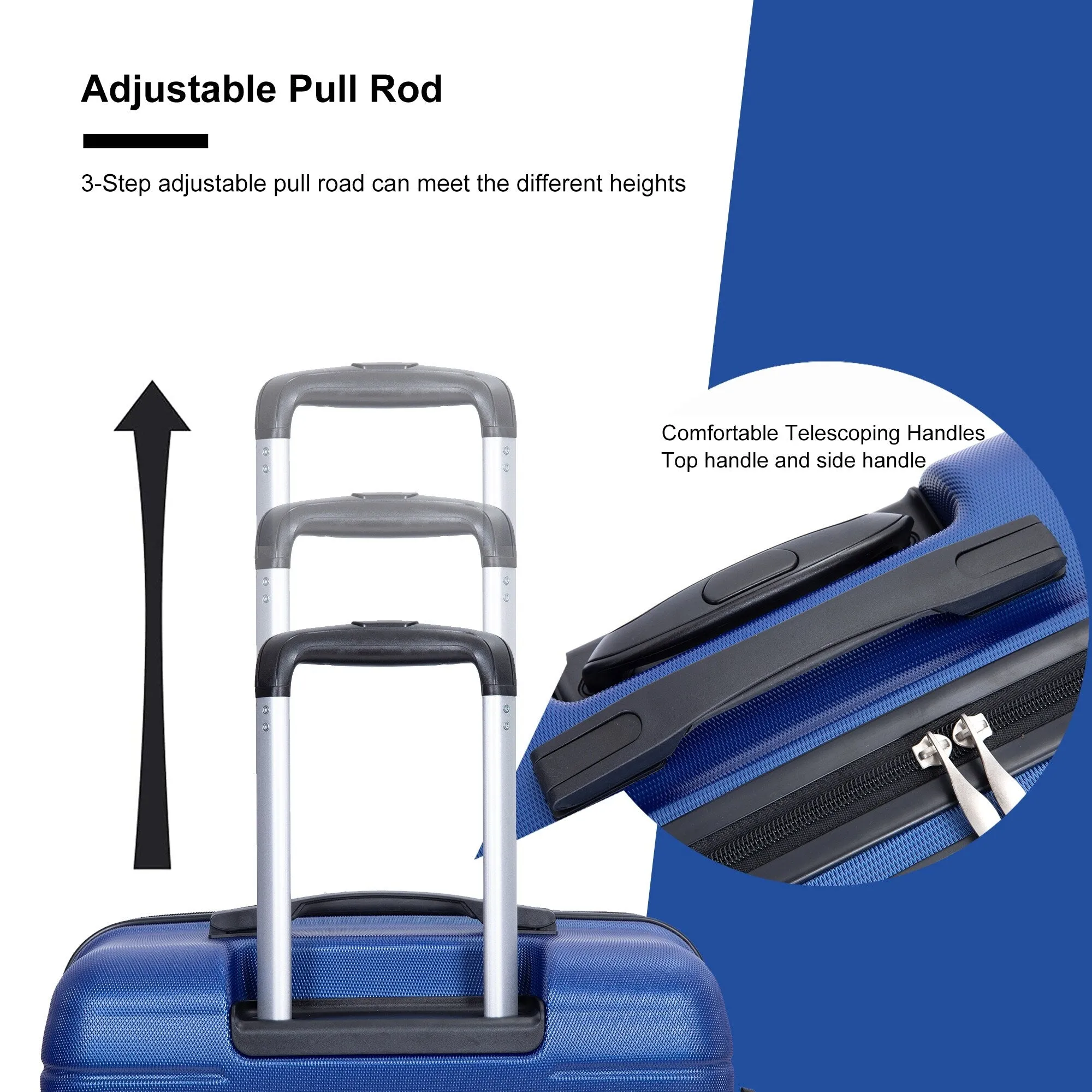 3 Piece Luggage Sets Suitcase/Trunk /Check-in Luggage /Carry-on Luggage