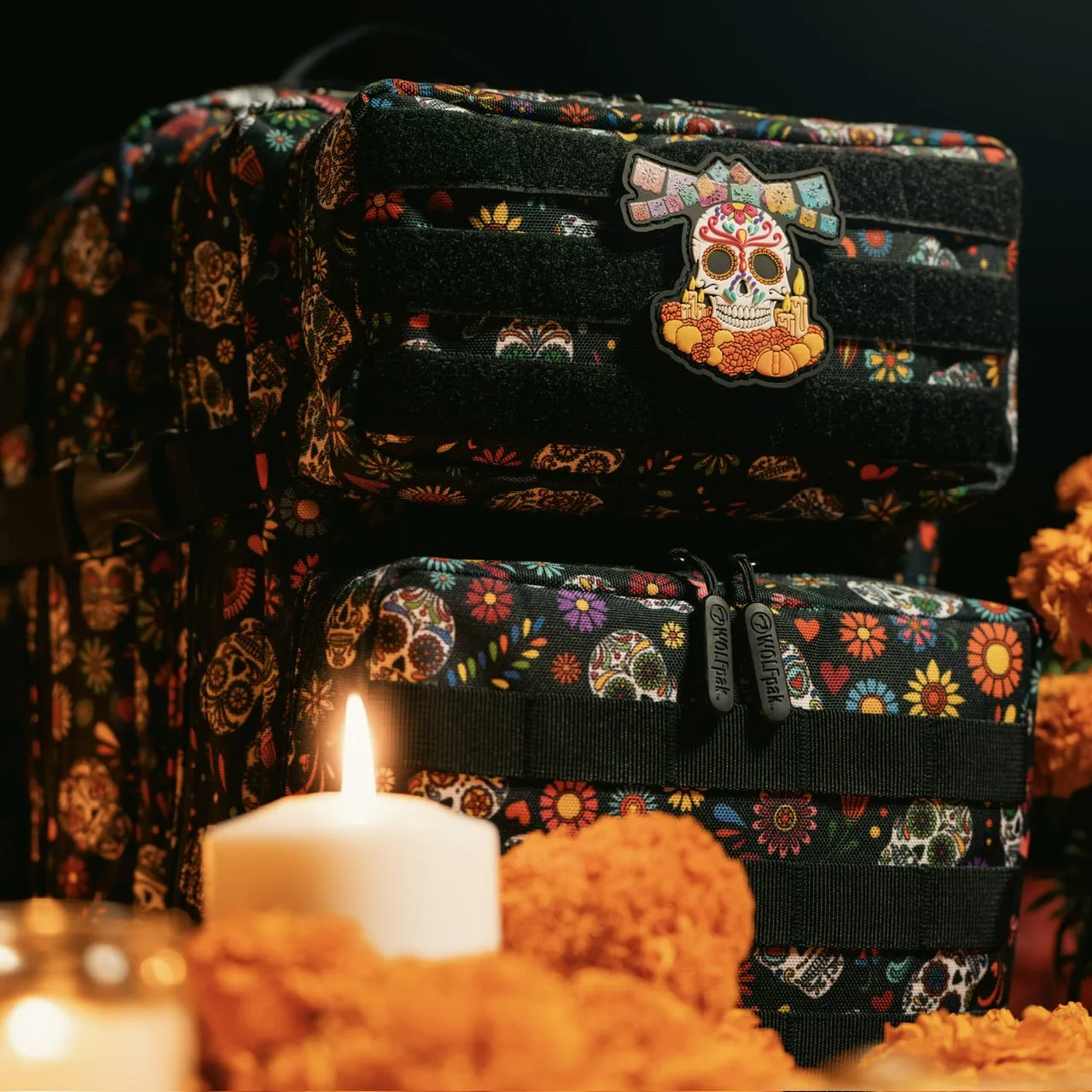 35L Backpack Day Of The Dead "Día de Muertos"