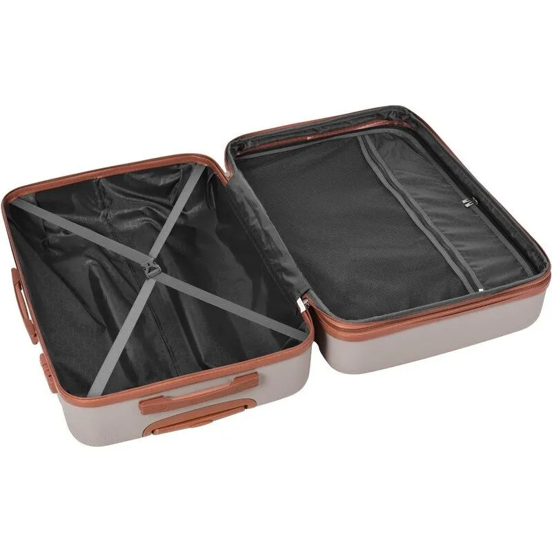3PCS Expandable ABS Suitcase Luggage Set with TSA Lock,20"/24"/28"