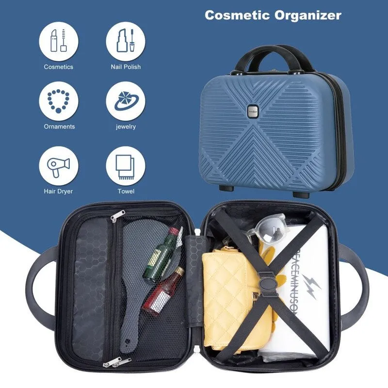 4-piece ABS Lightweight Suitcase