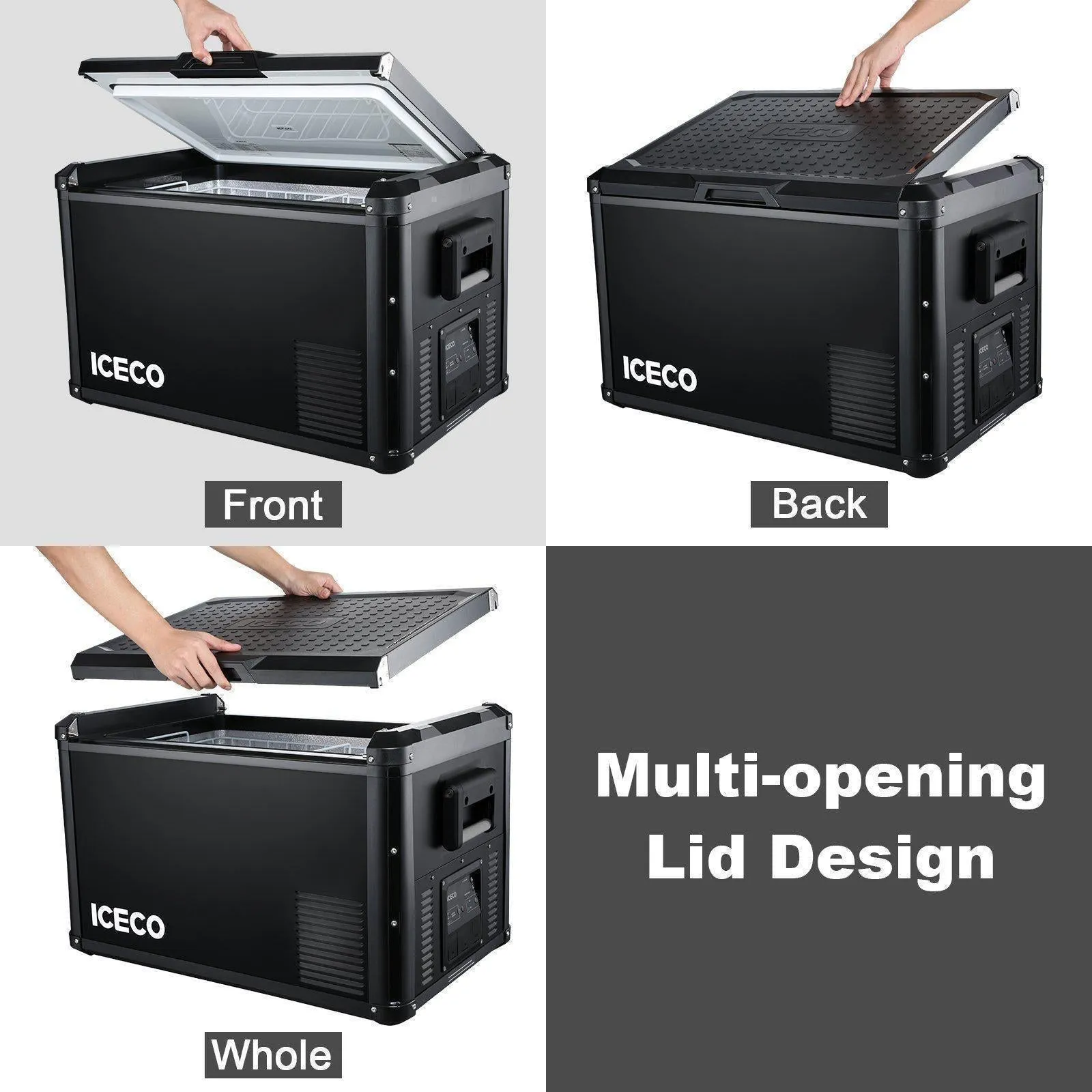 47.5QT VL45ProS Portable Fridge Freezer with Camping Cot | ICECO