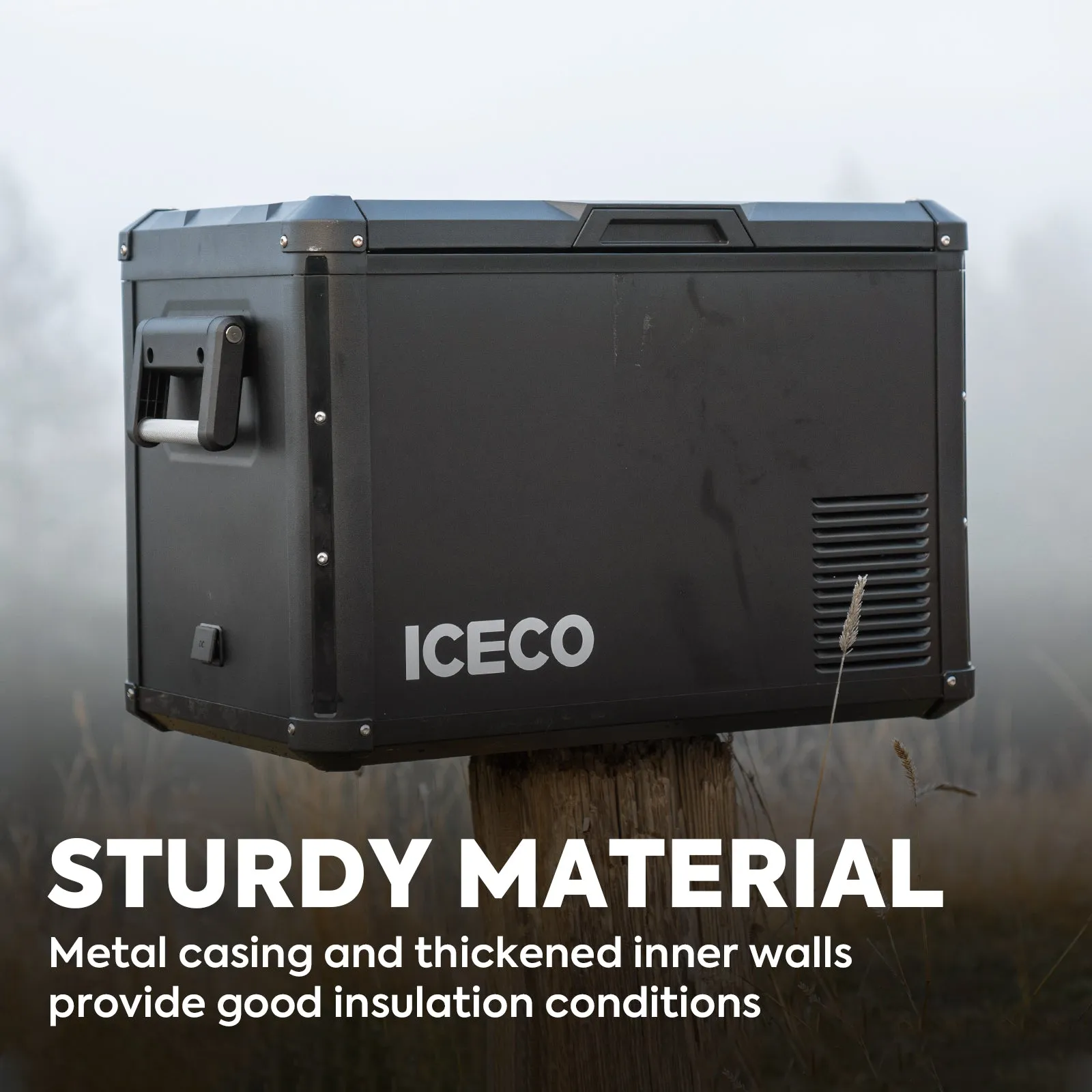 47.5QT VL45ProS Portable Fridge Freezer with Camping Cot | ICECO