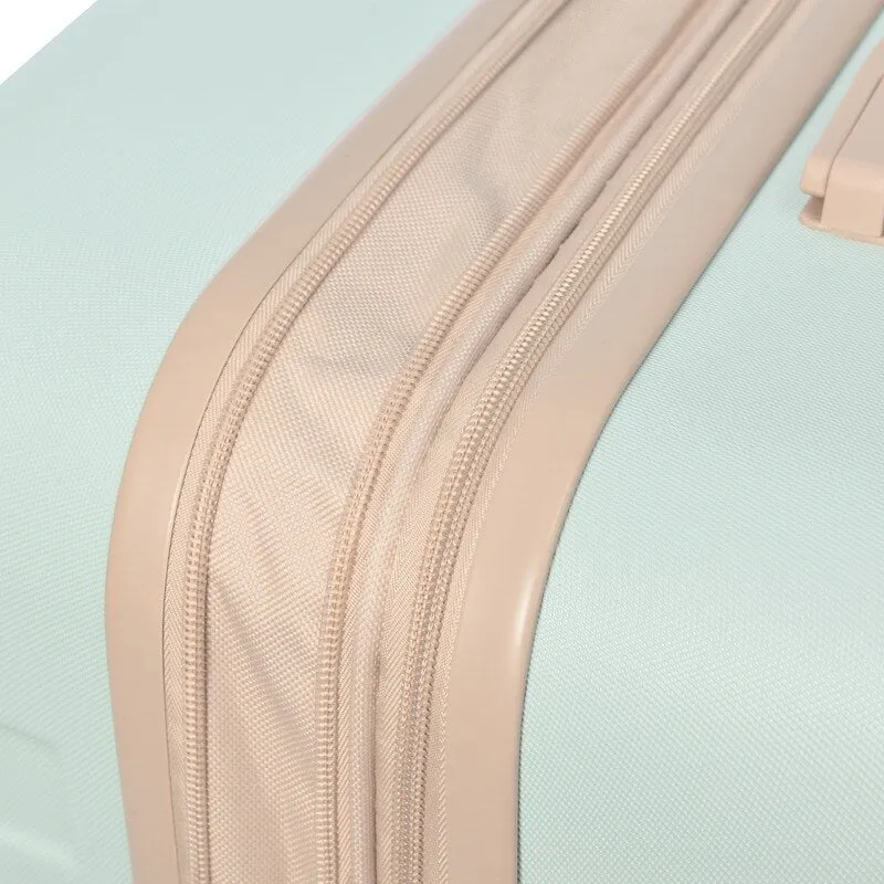 4Pcs Expandable ABS Durable Suitcase Luggage Sets with Travel Bag