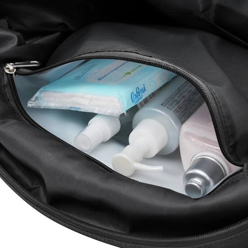 5Pcs Expandable ABS Durable Suitcase Luggage Sets with Travel Bag and Hanging Toiletry Bag
