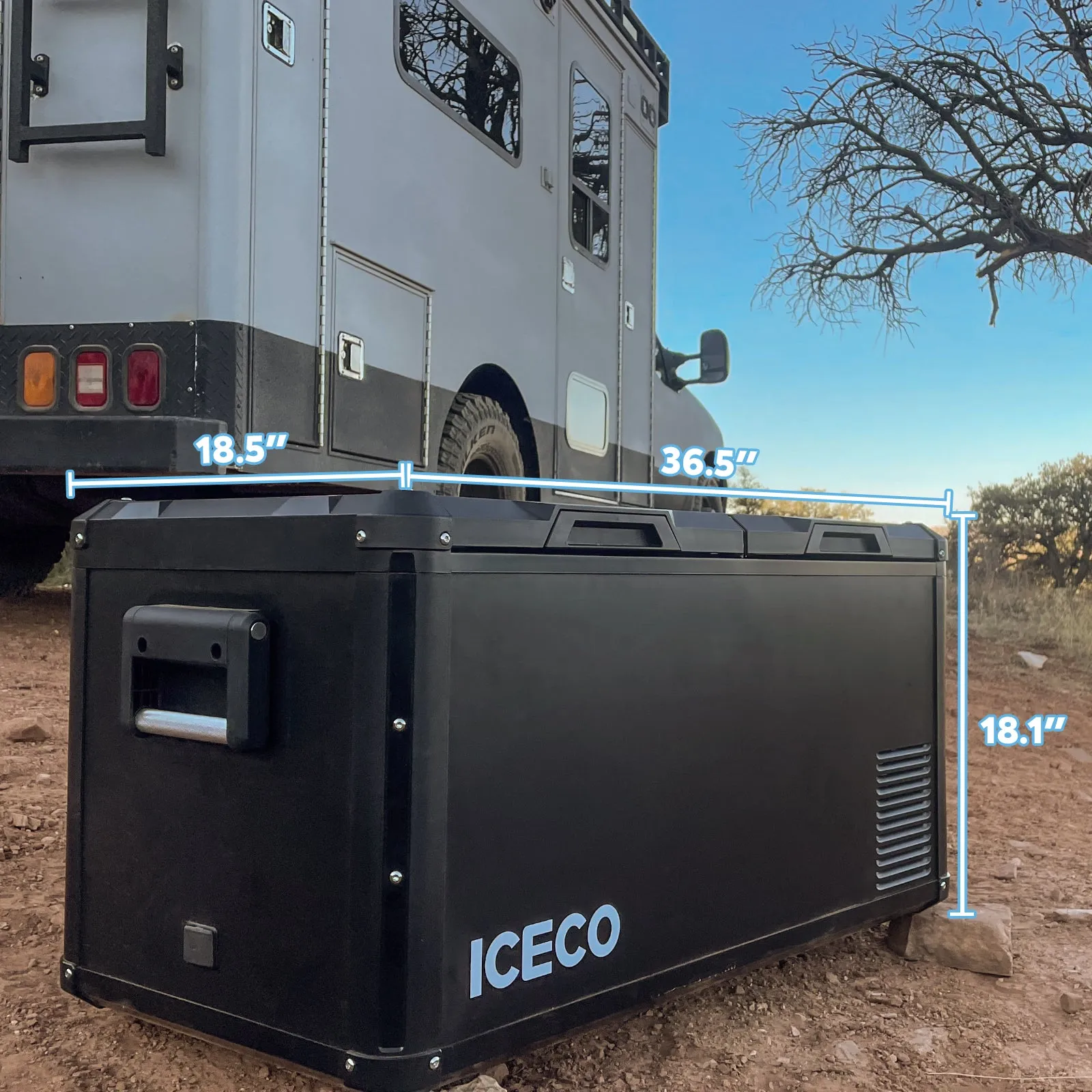 79.2QT VL75ProD 12V Heavy Duty Fridge Freezer| ICECO