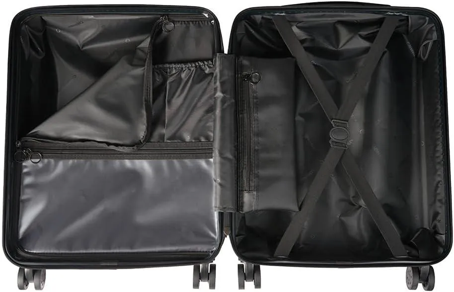 Anode 40L and 20L Carry On Luggage Set - White