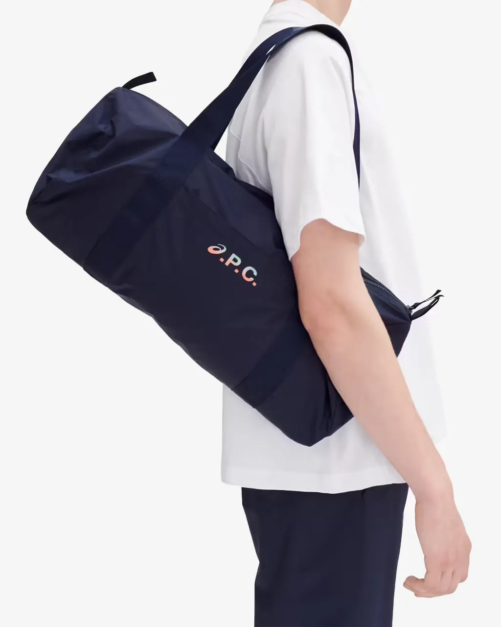 A.P.C. x ASICS Gym Bag Dark Navy Blue