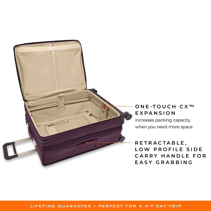 Briggs & Riley Baseline Limited Edition Large Expandable Spinner - Plum