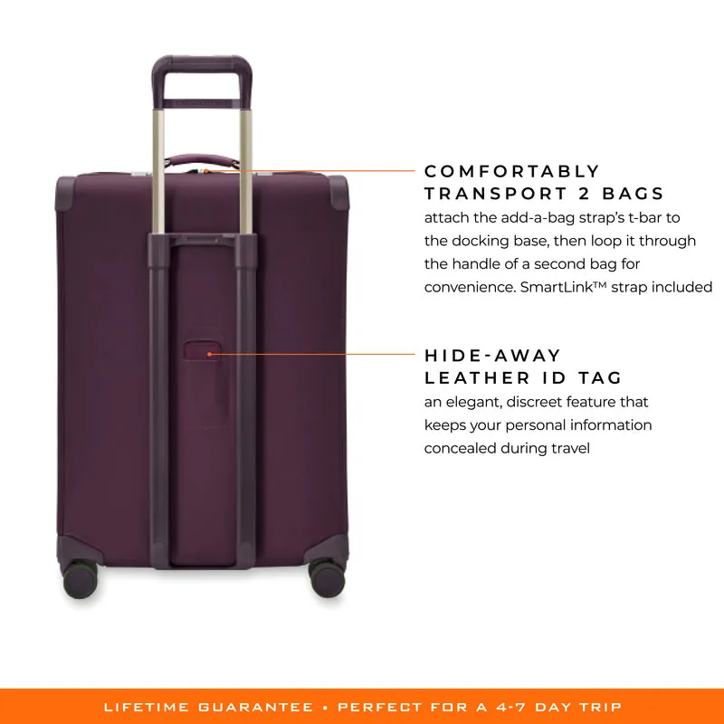Briggs & Riley Baseline Limited Edition Large Expandable Spinner - Plum