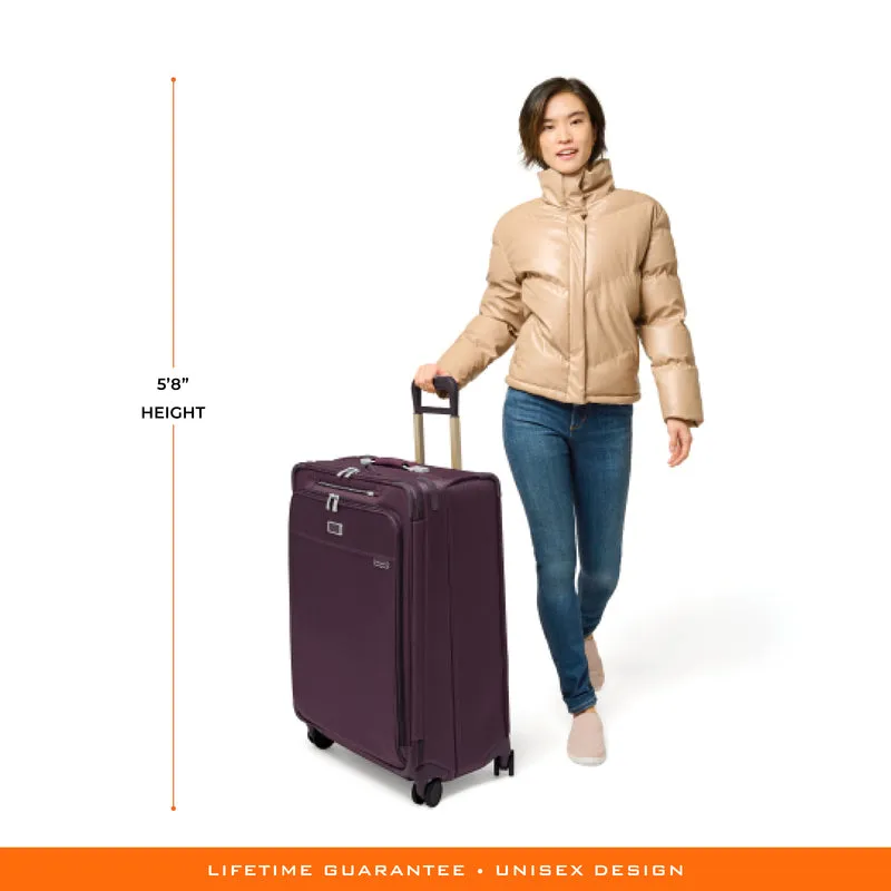 Briggs & Riley Baseline Limited Edition Large Expandable Spinner - Plum