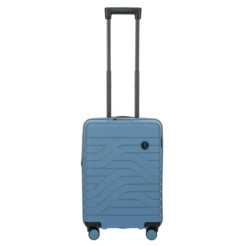 B/Y Ulisse Expandable Carry-On Spinner - Grey Blue