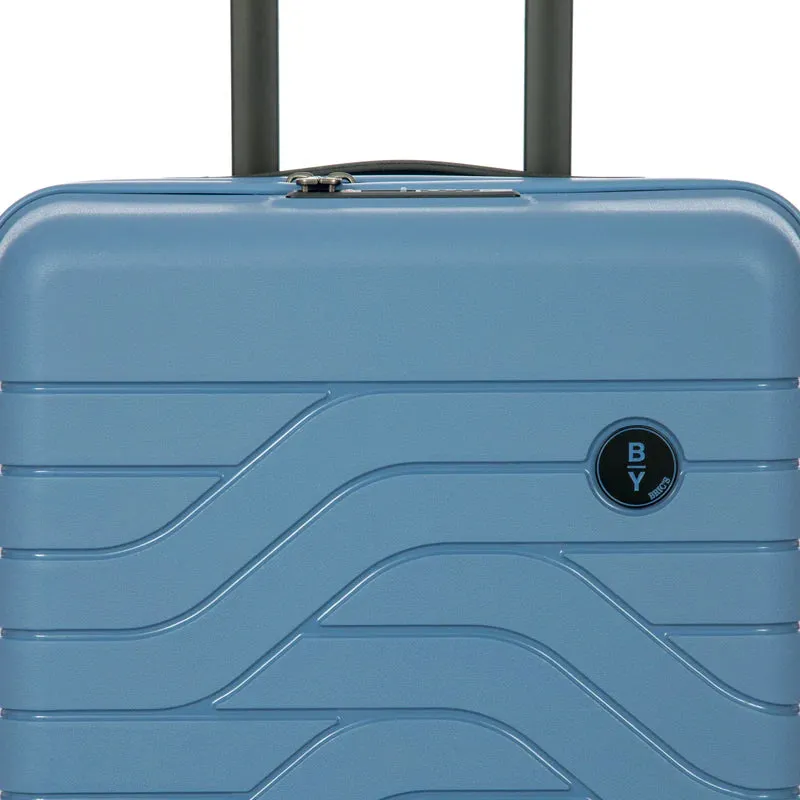 B/Y Ulisse Expandable Carry-On Spinner - Grey Blue