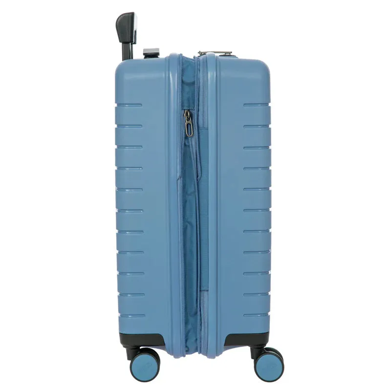 B/Y Ulisse Expandable Carry-On Spinner - Grey Blue