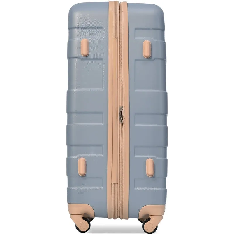 Expandable ABS Hardshell Clearance Luggage Suitcase, 3pcs sets Suitcase