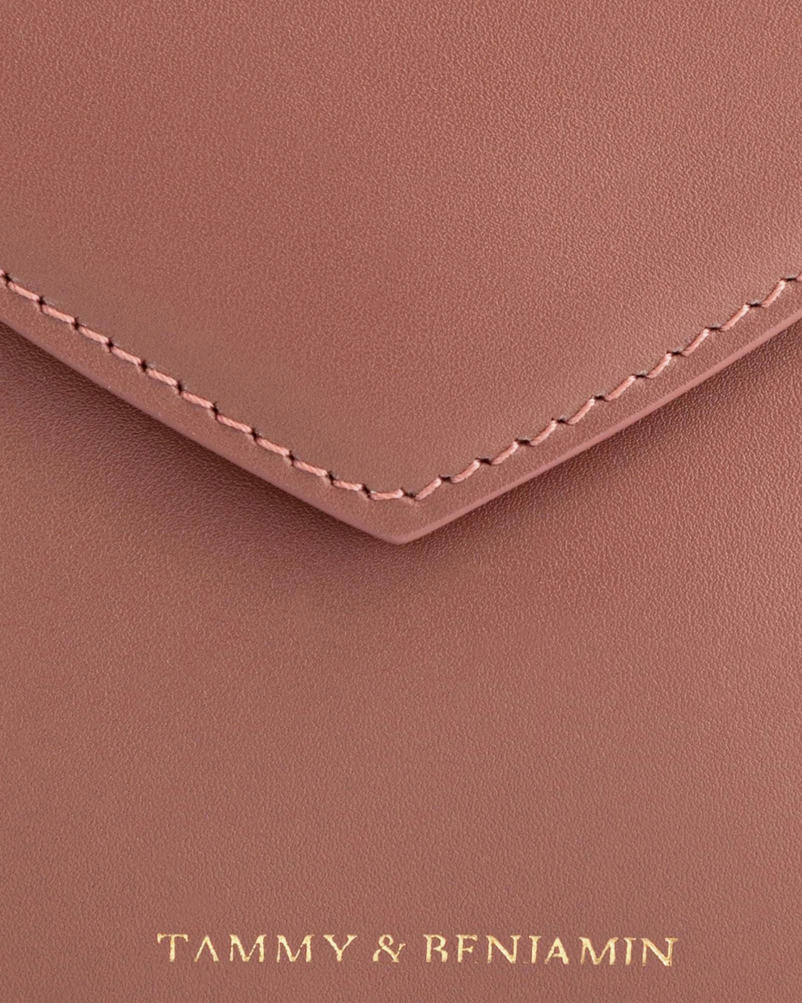 GABRIELLE POUCH - SMOKED PINK
