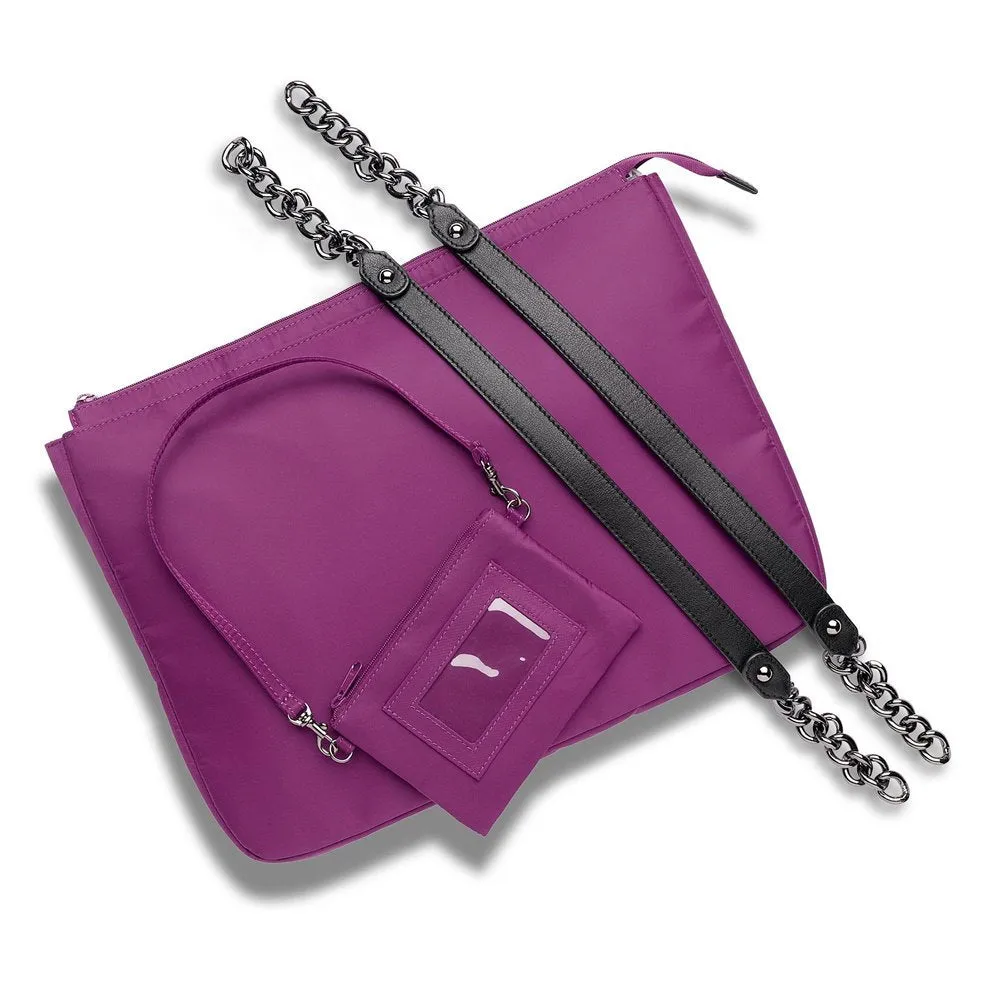 Hartmann Luxe Dot Chic TT Bag Berry