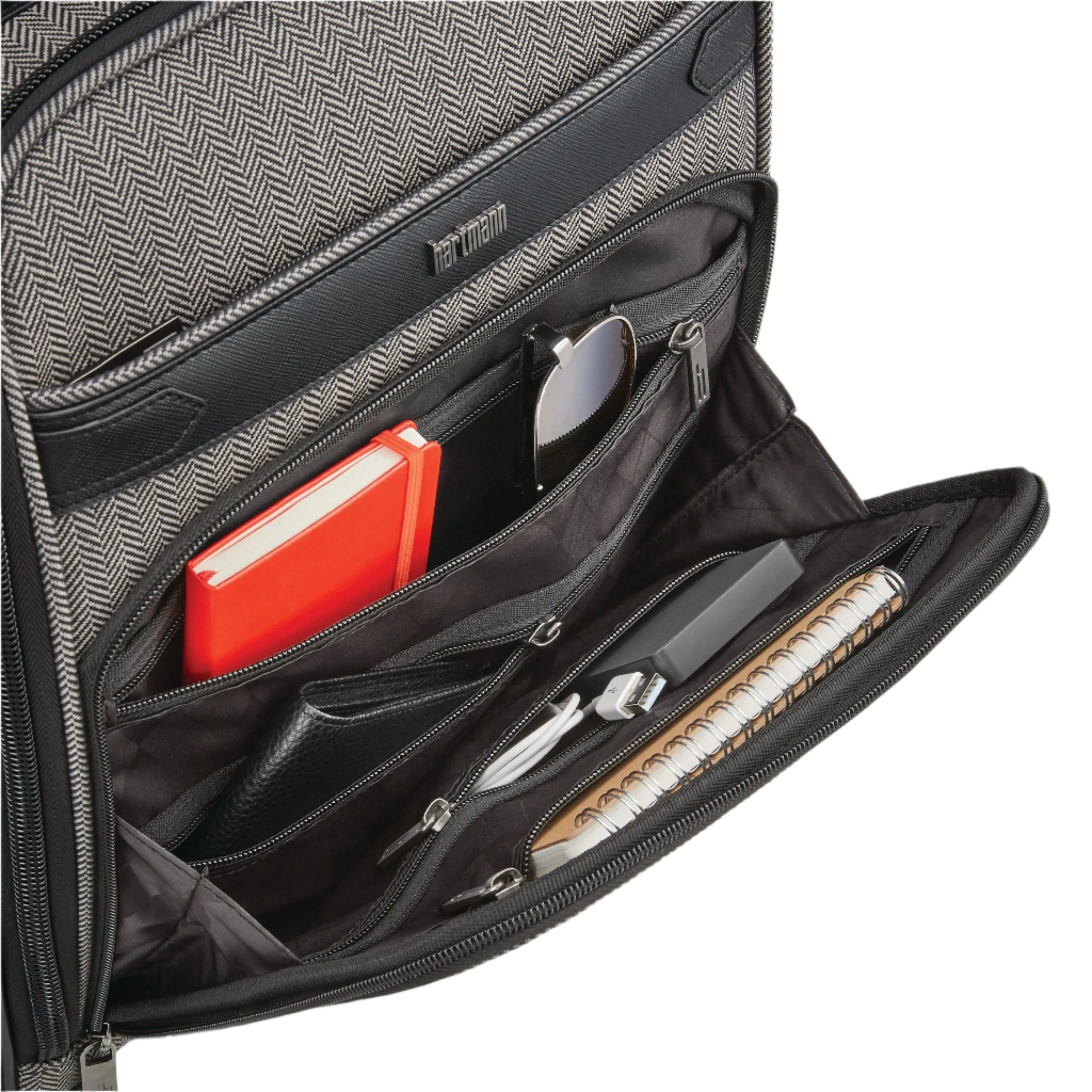 Herringbone Deluxe Carry-On Underseat Spinner