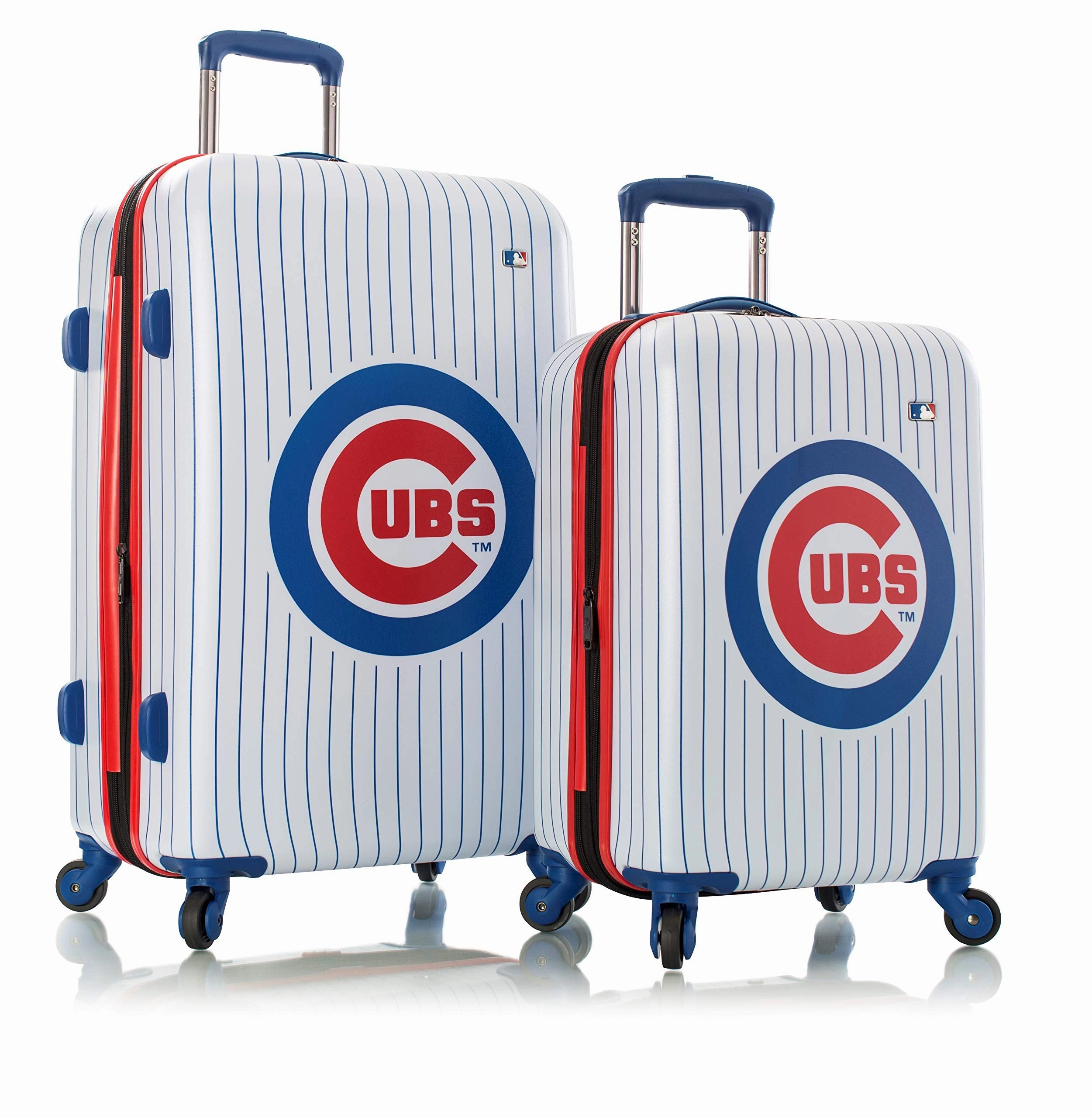 Heys America MLB Officially Licensed 2PC Set (21/26") 4-Wheel Luggage Sets