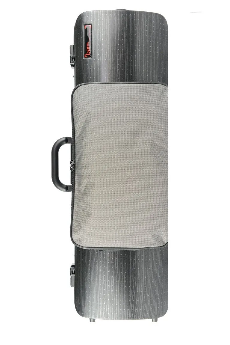 HIGHTECH OBLONG VIOLIN CASE (CLASSIC SHAPE) WITH POCKET