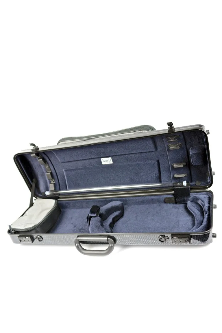 HIGHTECH OBLONG VIOLIN CASE (CLASSIC SHAPE) WITH POCKET