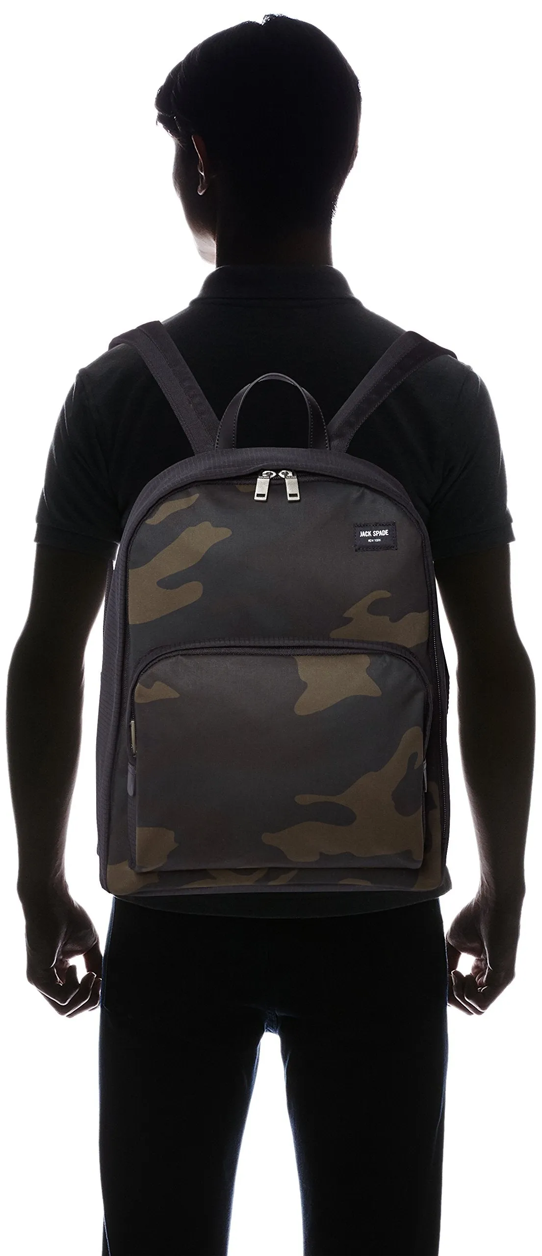 Jack Spade Men's Camo Utility Twill Bookpack /Camo