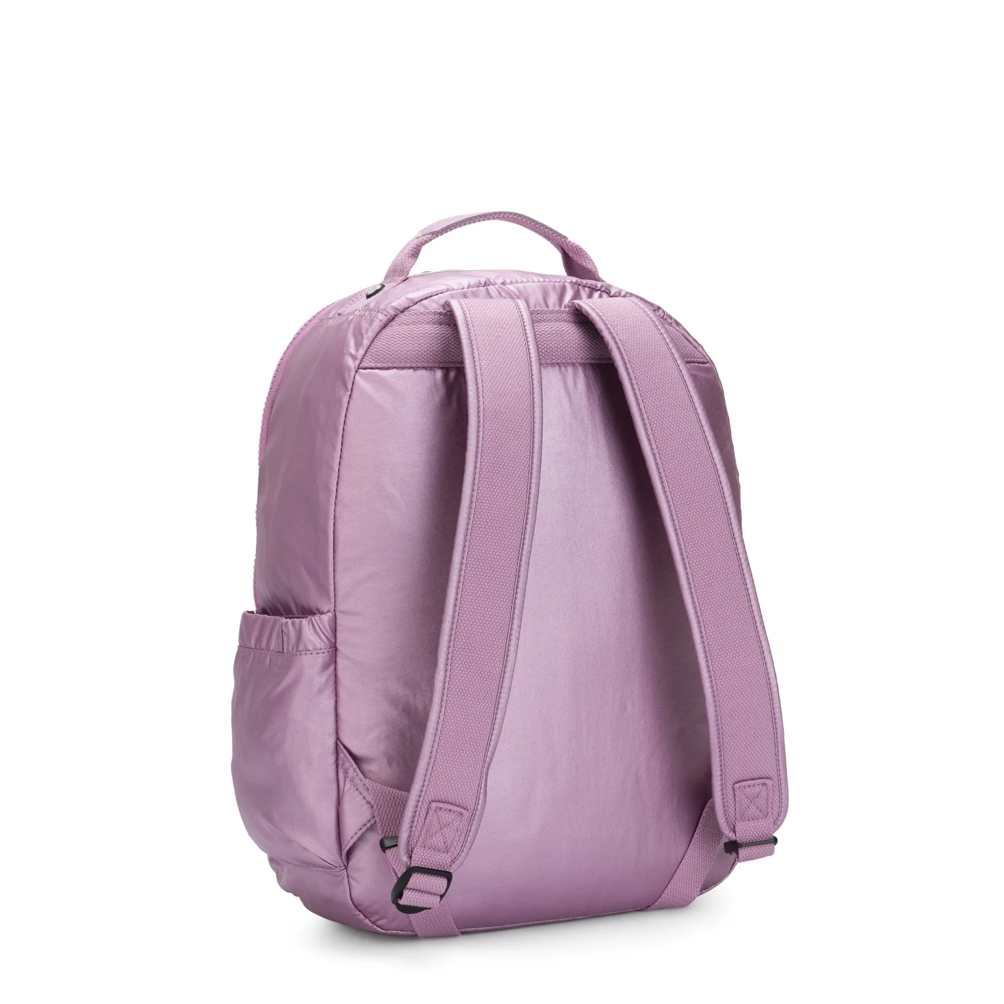 Kipling Seoul Extra Large  Metallic 17" Laptop Backpack Metallic Berry