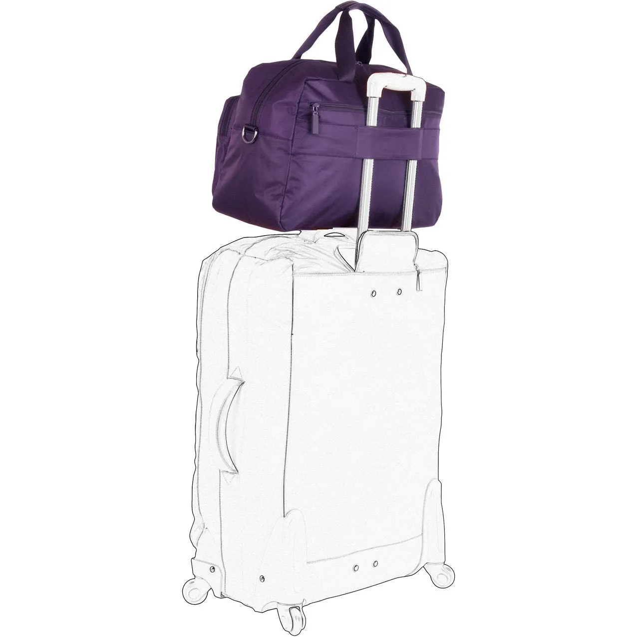 Lipault Original Plume Weekend Bag Carry On Luggage