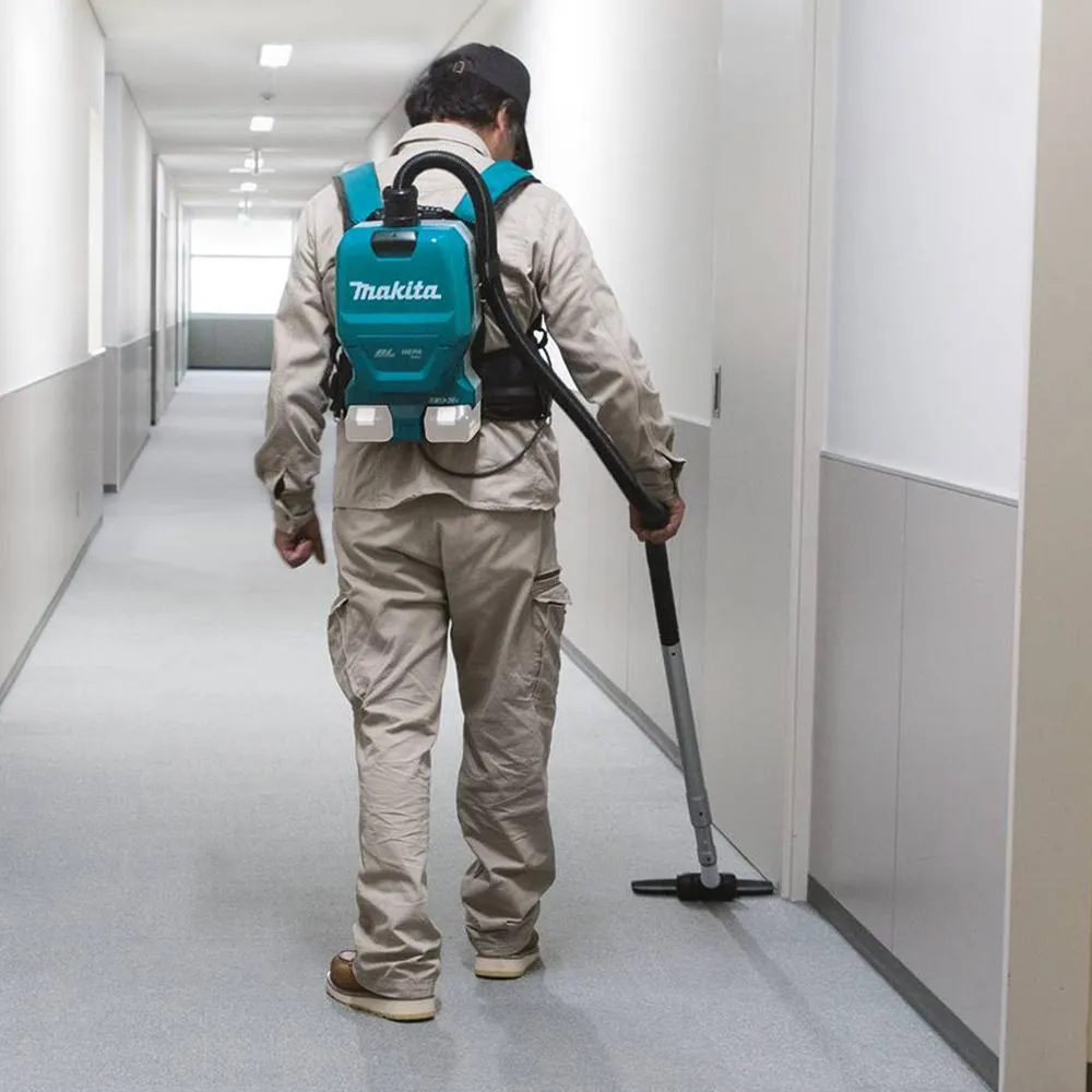 Makita XCV09Z 36 Volt X2 1/2 Gallon Brushless Backpack Dry Vacuum, Bare Tool