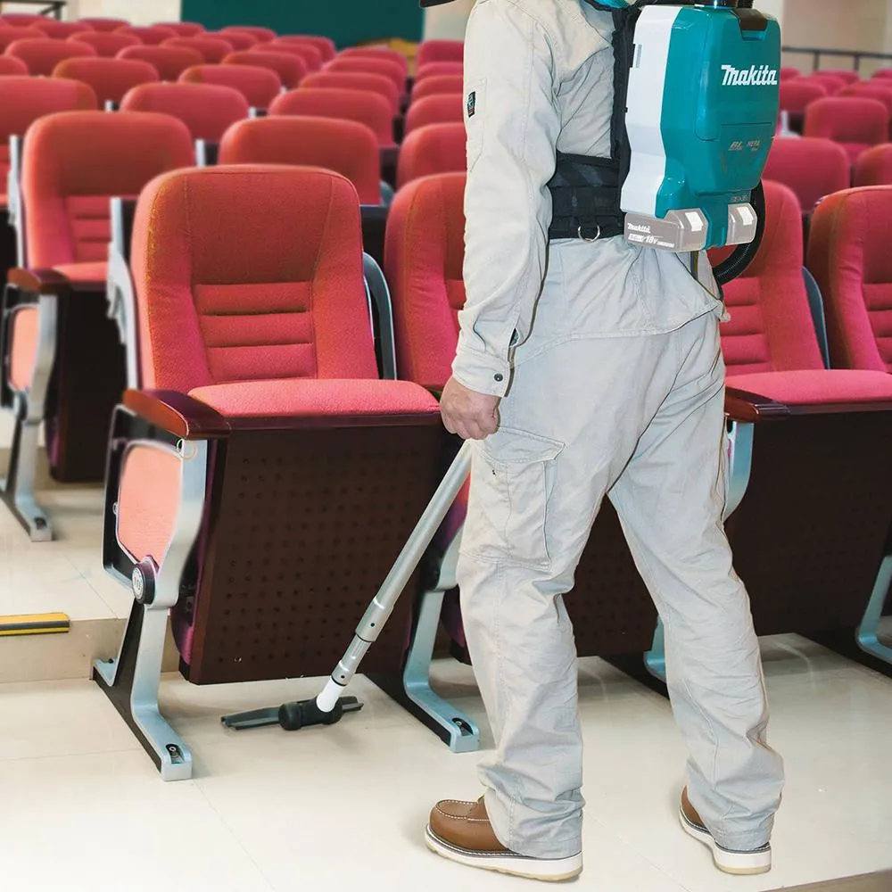 Makita XCV09Z 36 Volt X2 1/2 Gallon Brushless Backpack Dry Vacuum, Bare Tool