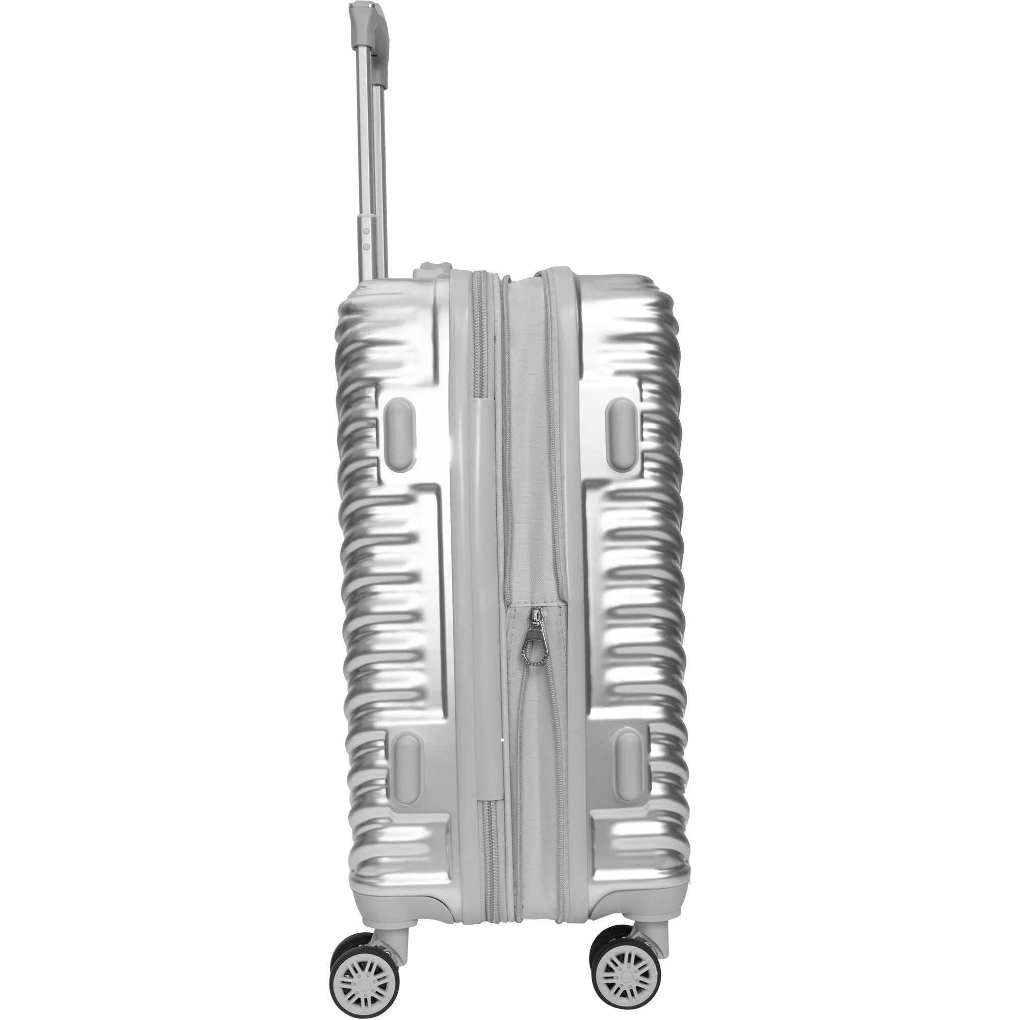 Max Studio 3 Piece Auckland Hardshell Expandable Lightweight Suitcase Double Spinner Wheels Luggage Set