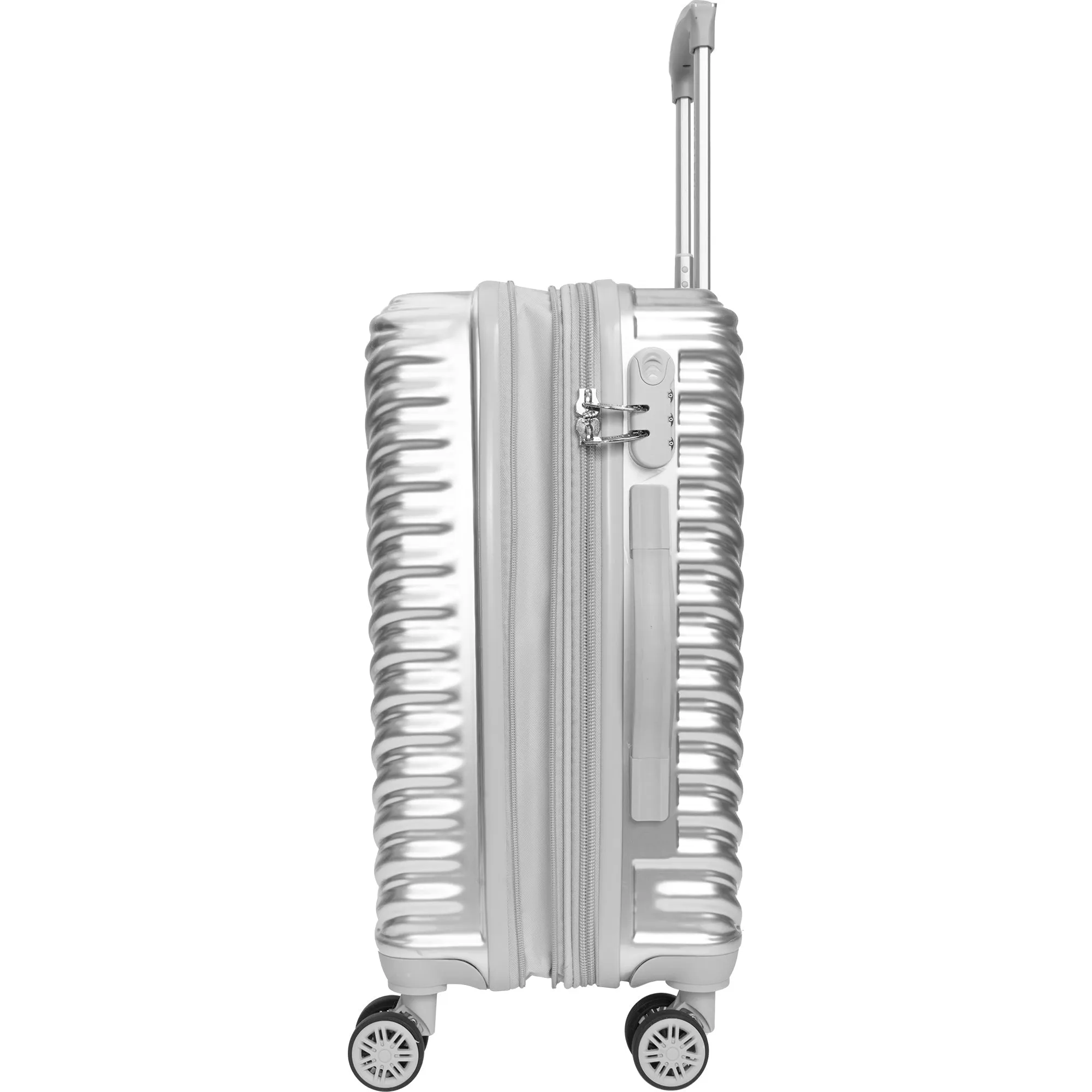 Max Studio 3 Piece Auckland Hardshell Expandable Lightweight Suitcase Double Spinner Wheels Luggage Set