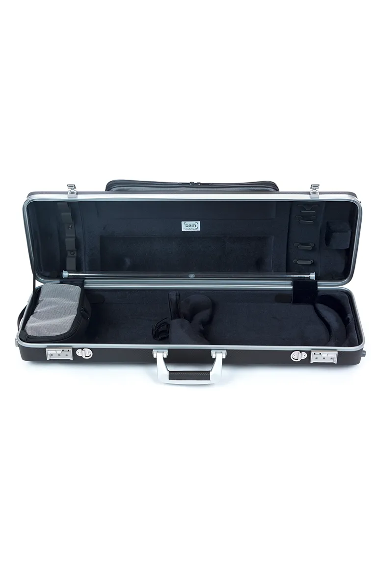 PANTHER HIGHTECH OBLONG VIOLIN CASE (CLASSIC SHAPE) WITH POCKET