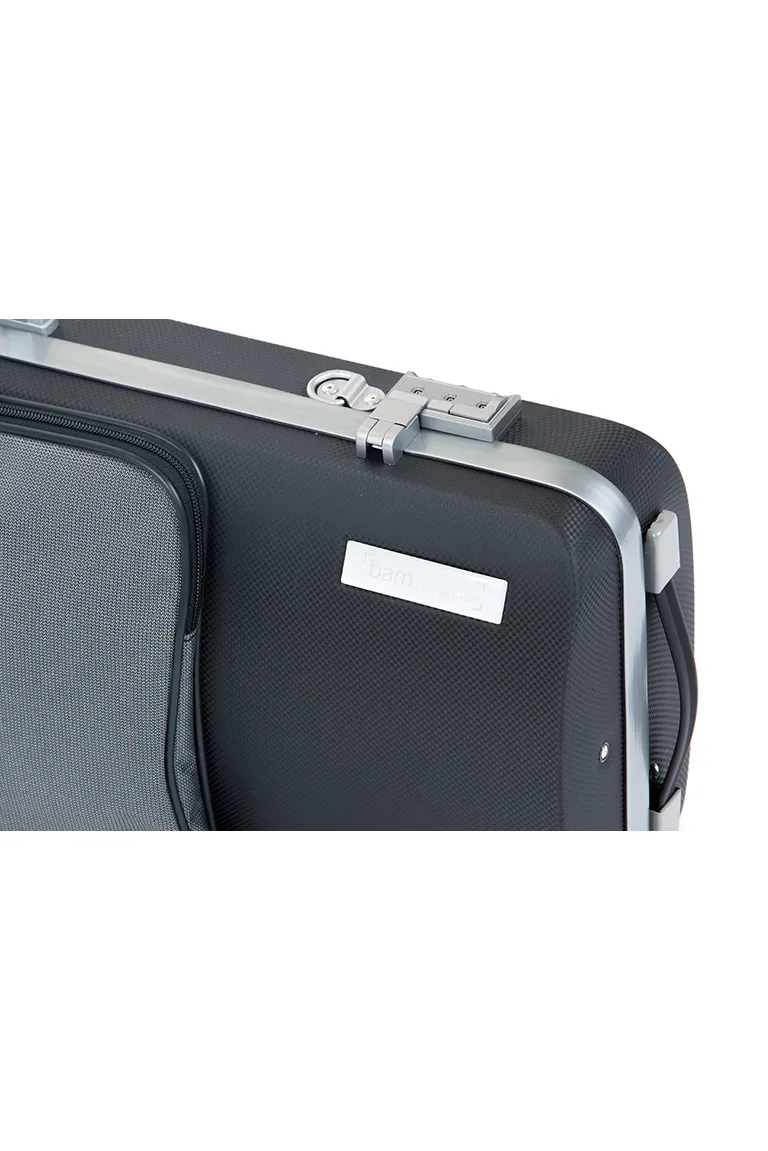 PANTHER HIGHTECH OBLONG VIOLIN CASE (CLASSIC SHAPE) WITH POCKET