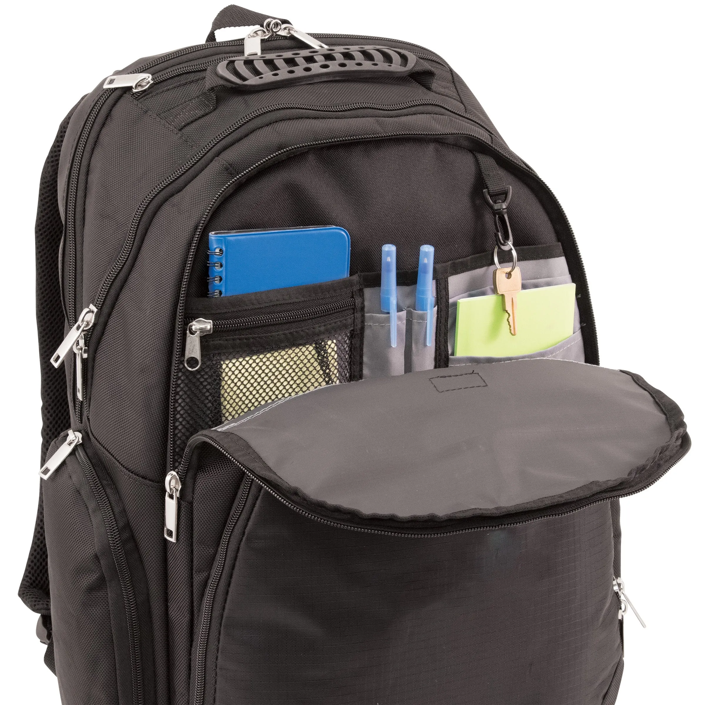 Pro Travel Deluxe Backpack, Black