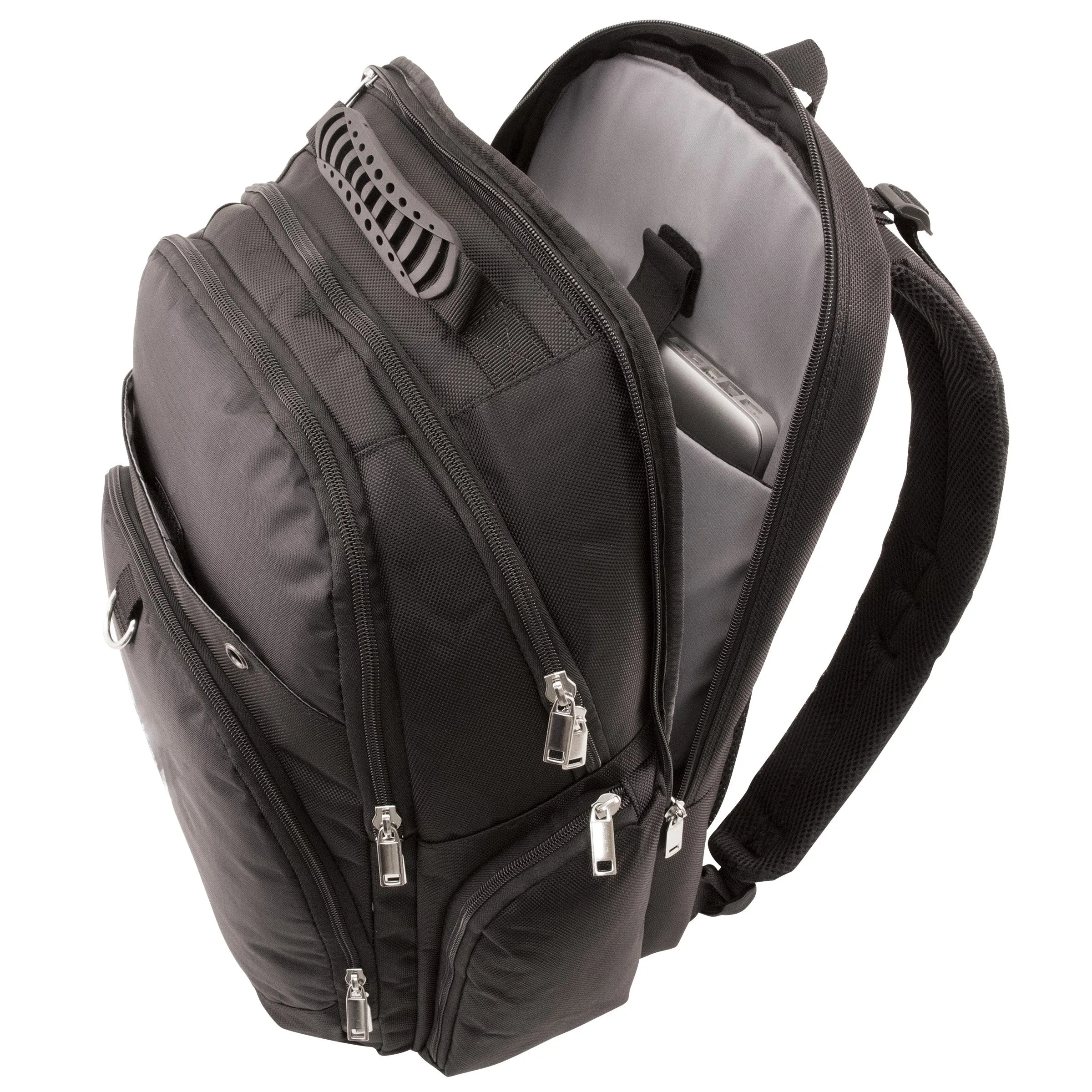 Pro Travel Deluxe Backpack, Black