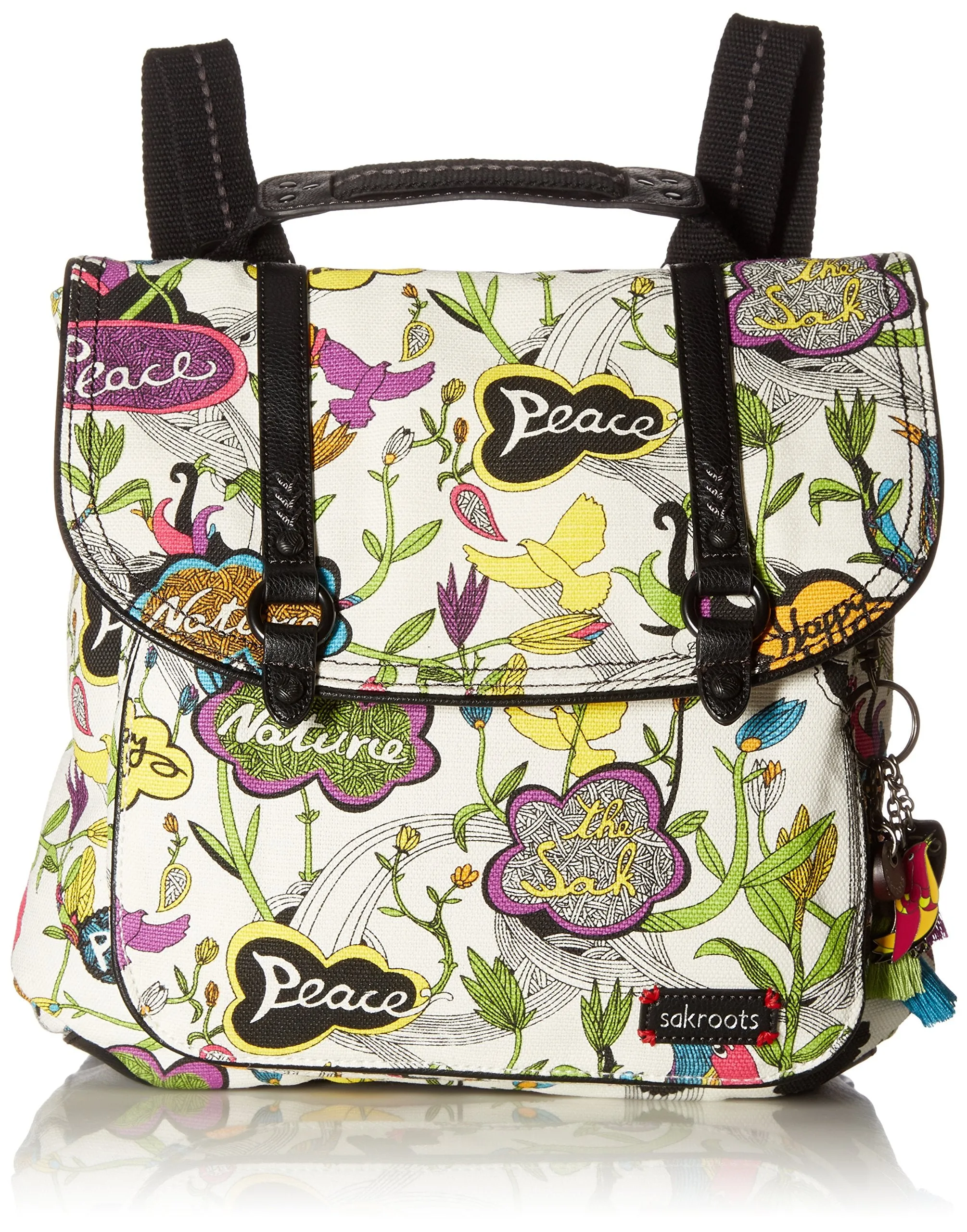 Sakroots Women's Convertible Backpack