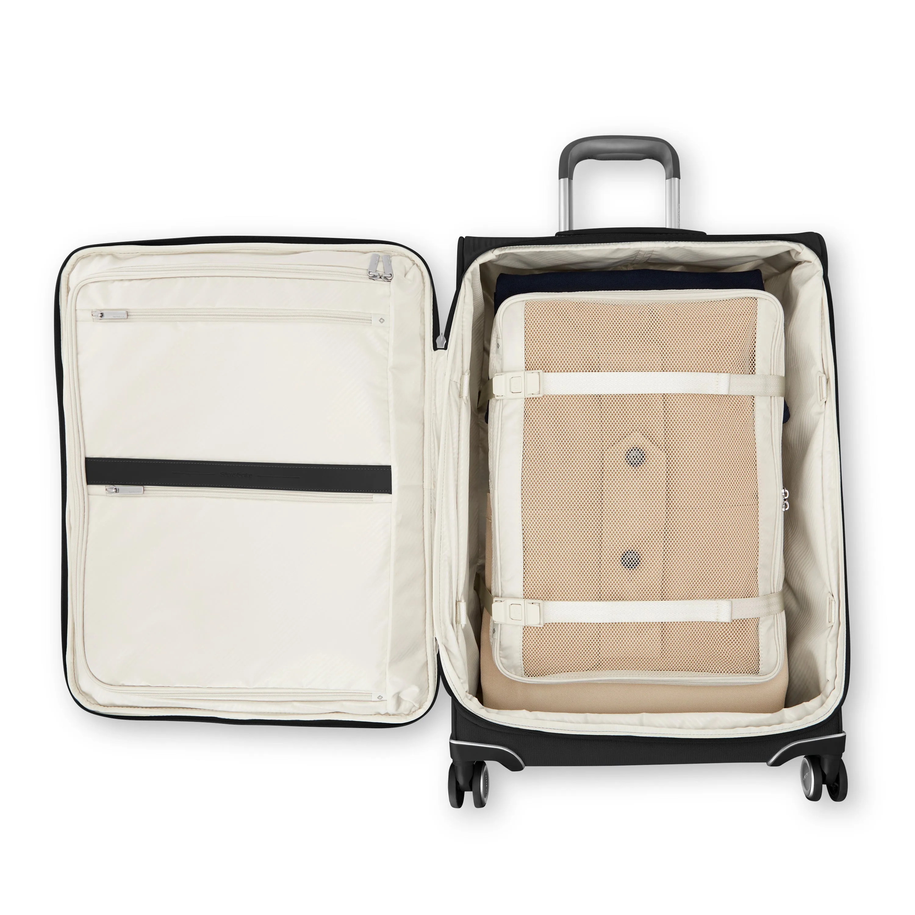Samsonite Silhouette 18 Softside Spinner Expandable Large Luggage