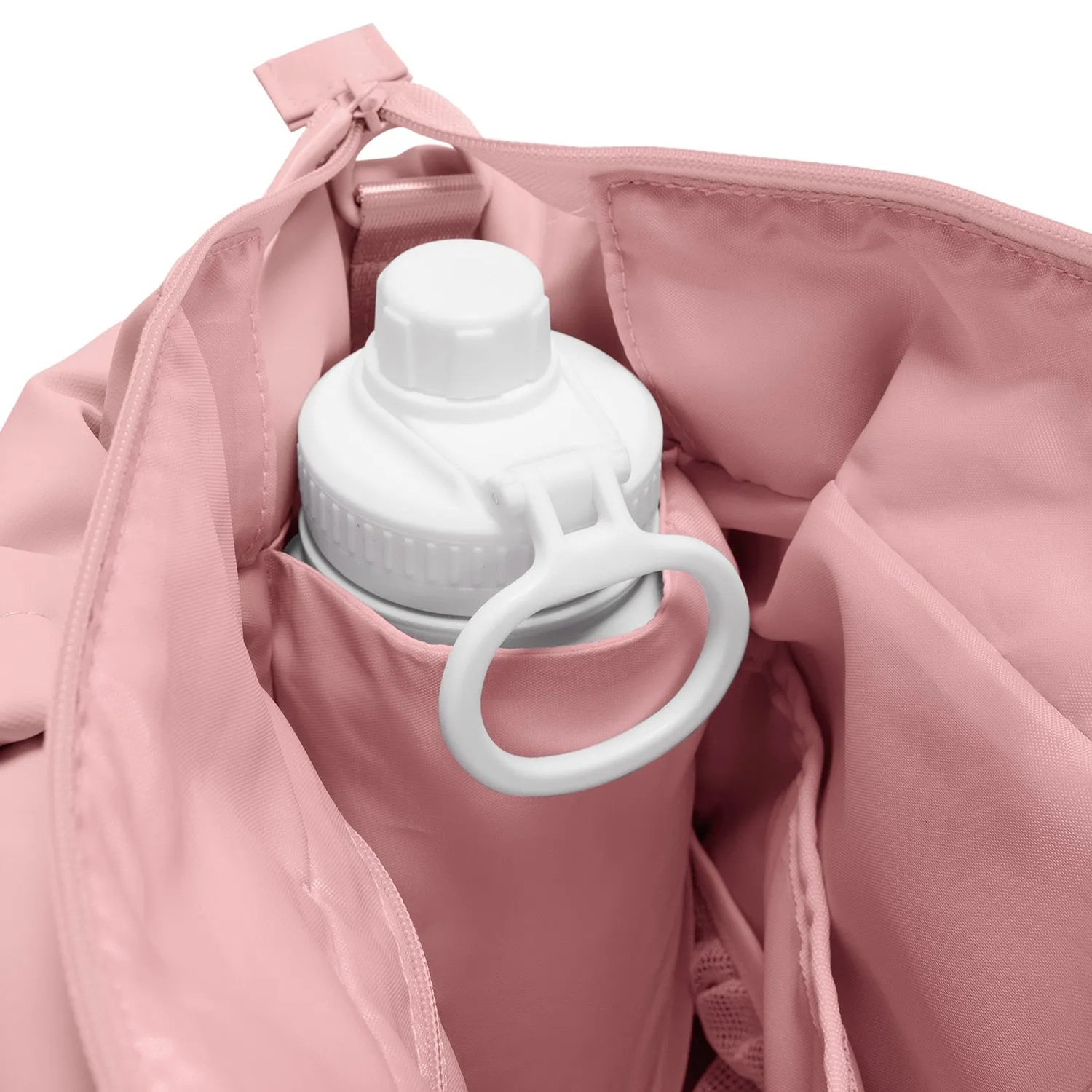 The Puffer Travel Tote - Rose