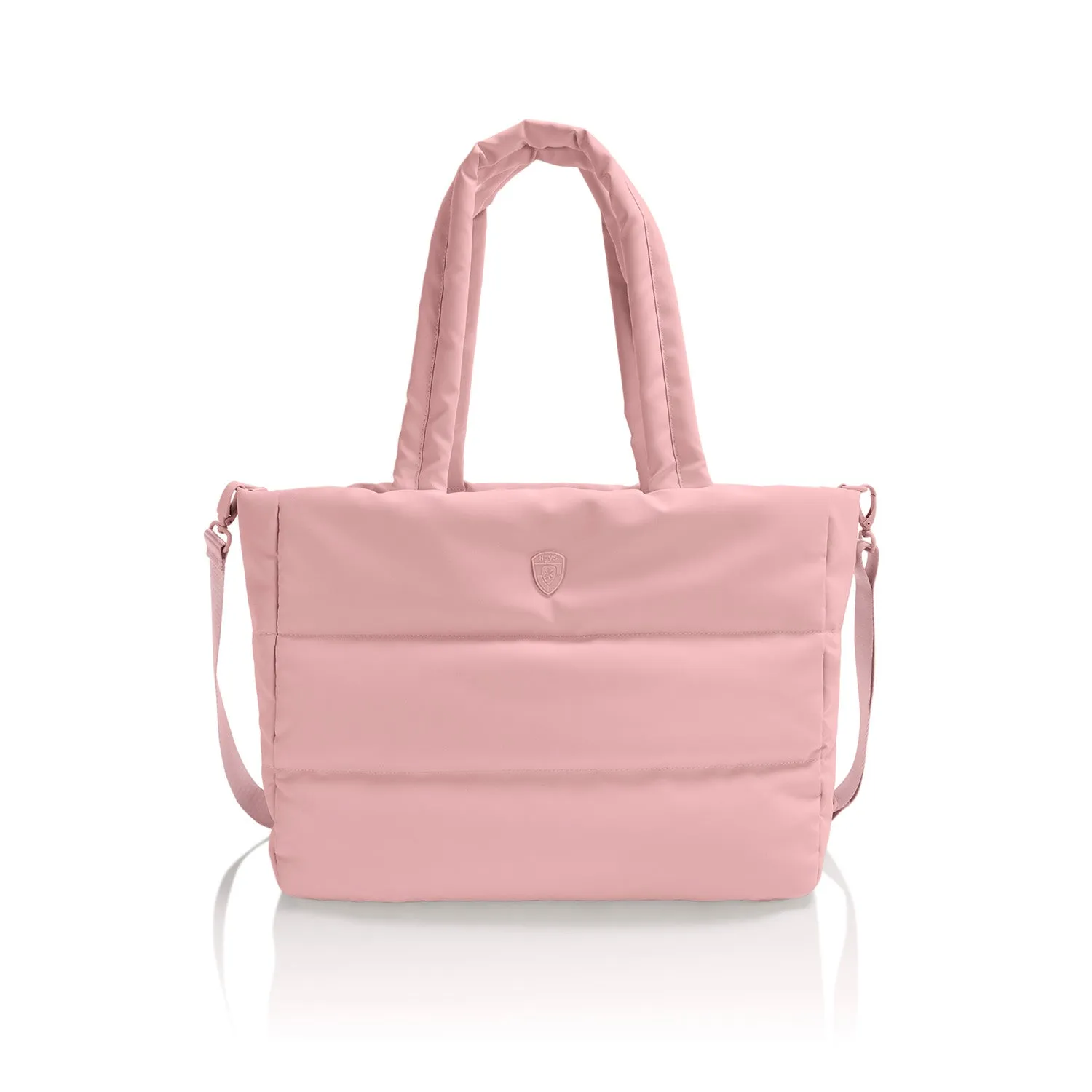 The Puffer Travel Tote - Rose